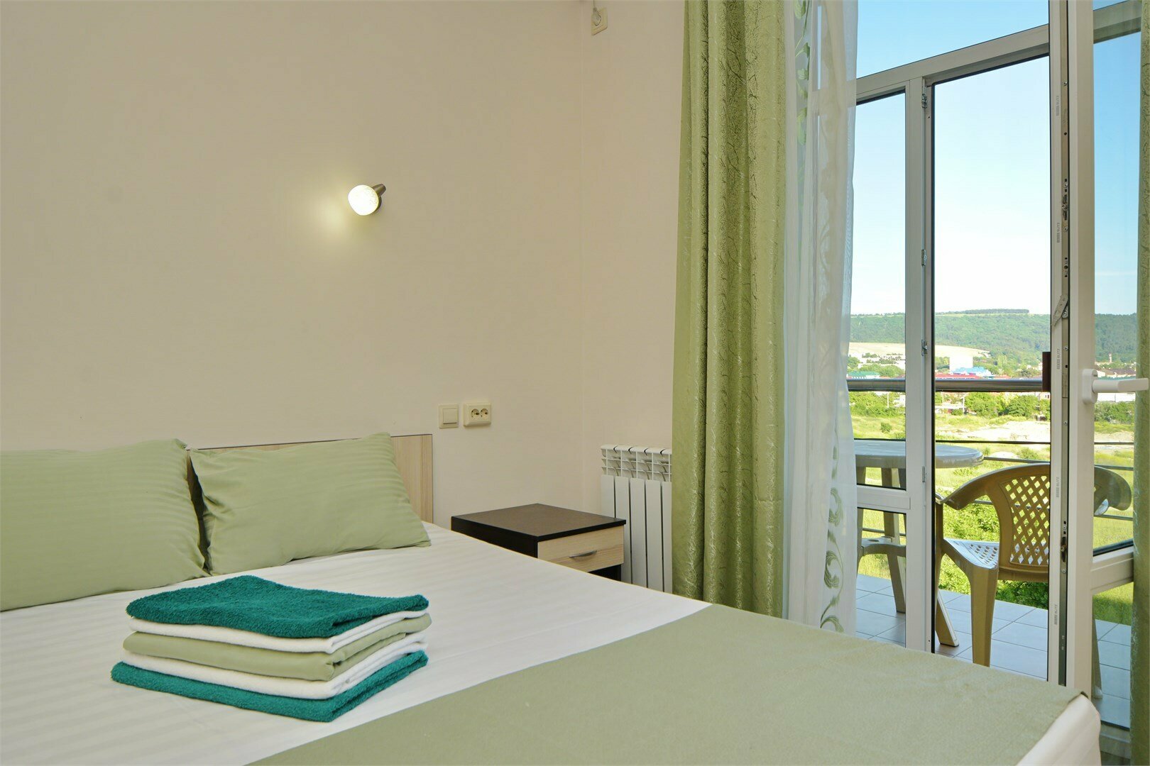 Двухместный номер Делюкс с 1 кроватью и балконом