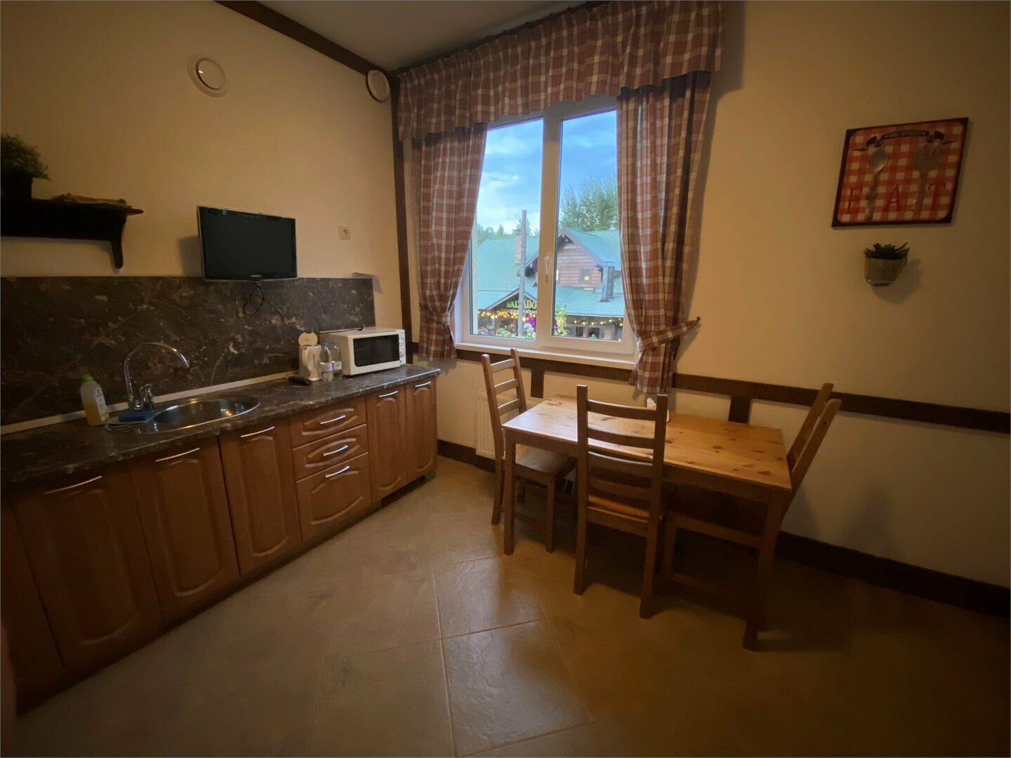 Просторные апартаменты-шале с 1 спальней