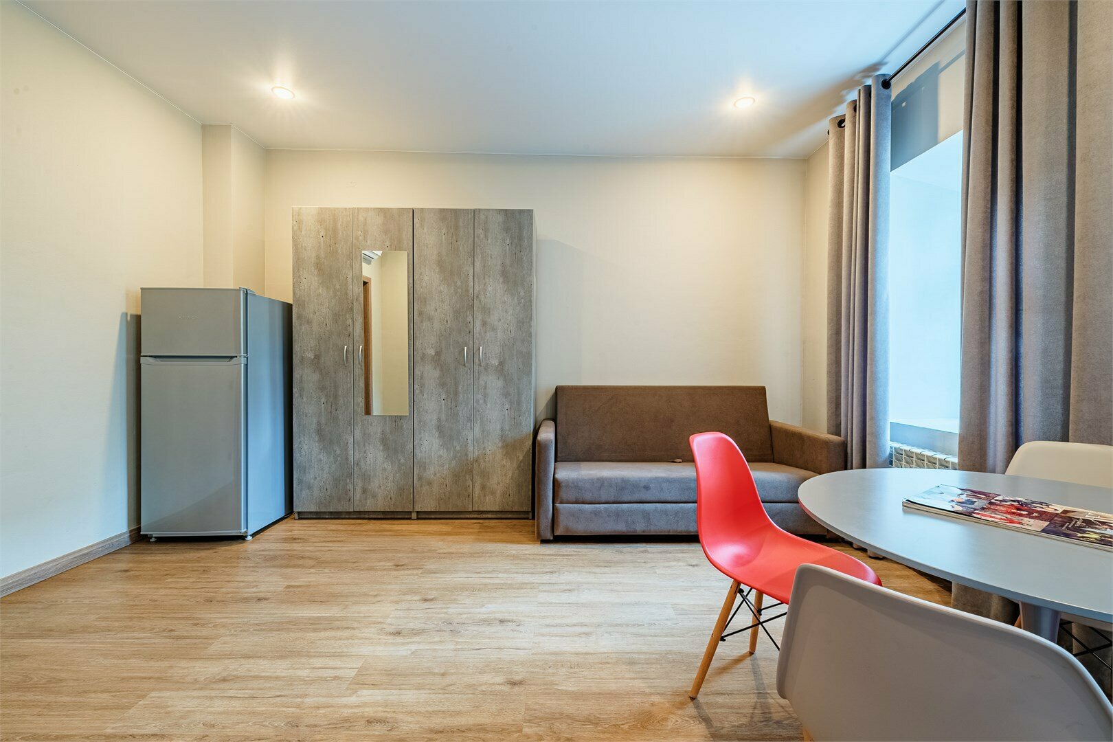 Двухкомнатный номер - зонированная студия