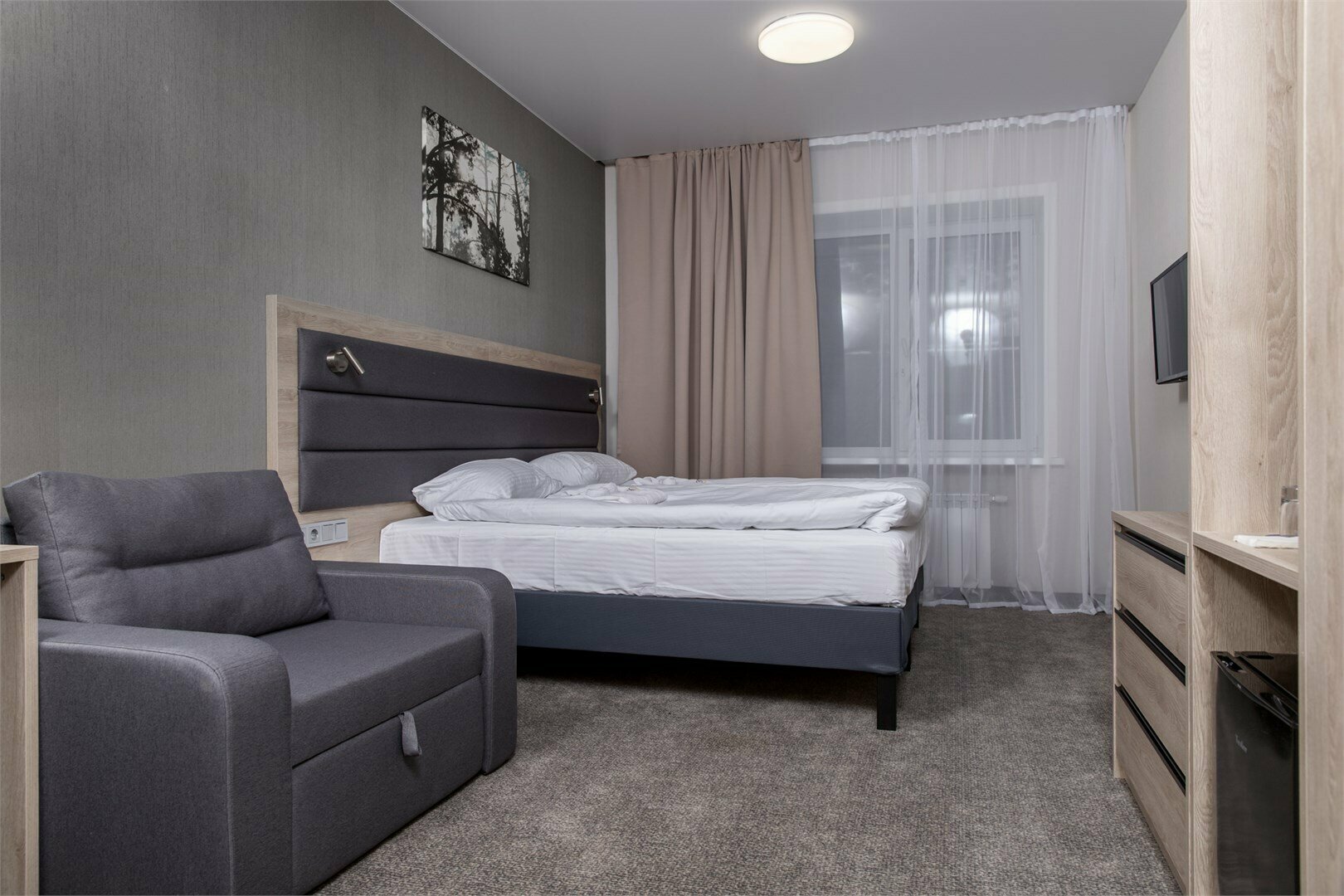 Двухместный номер с 1 кроватью или 2 отдельными кроватями и собственной ванной комнатой