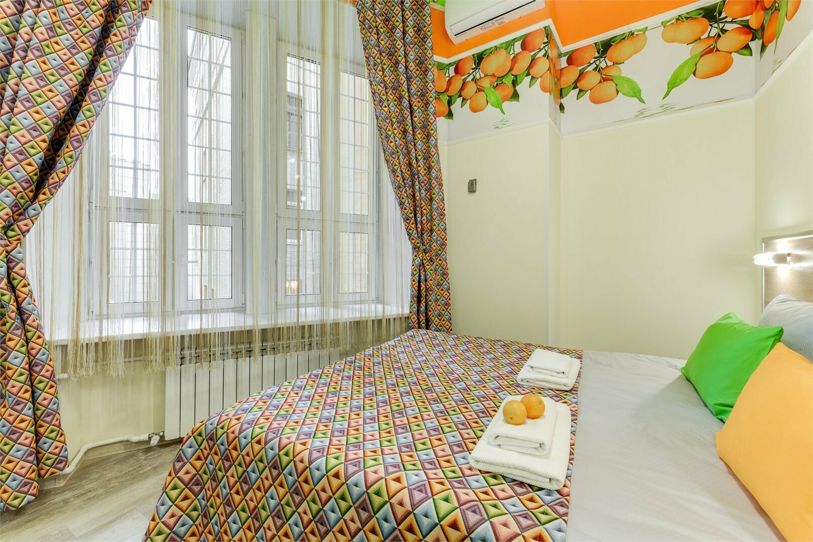 Двухместный номер с 1 кроватью и общей ванной комнатой