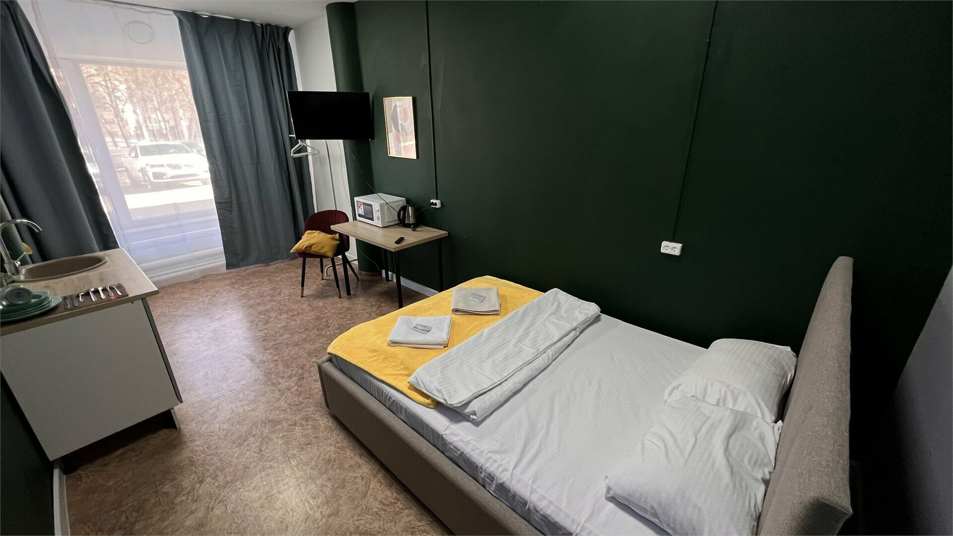 Стандартный 2х местный номер №7 Двуспальная кровать