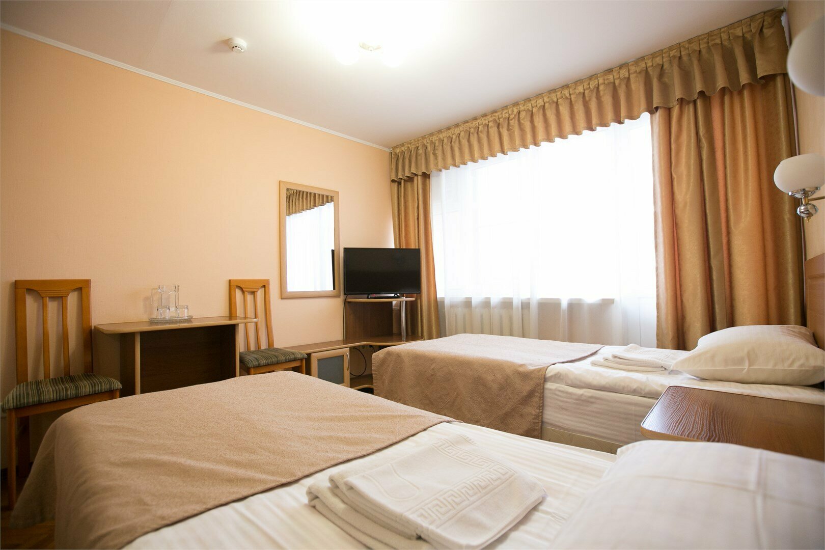 Бюджетный двухместный номер с 2 отдельными кроватями