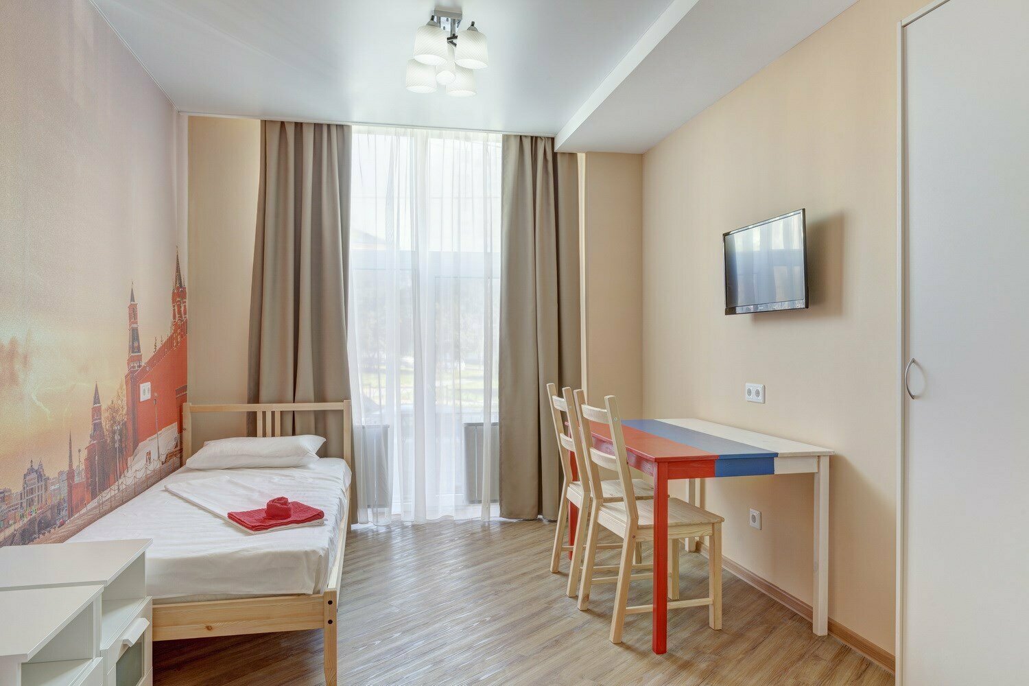 Место  в двухместном номер с двумя односпальными кроватями