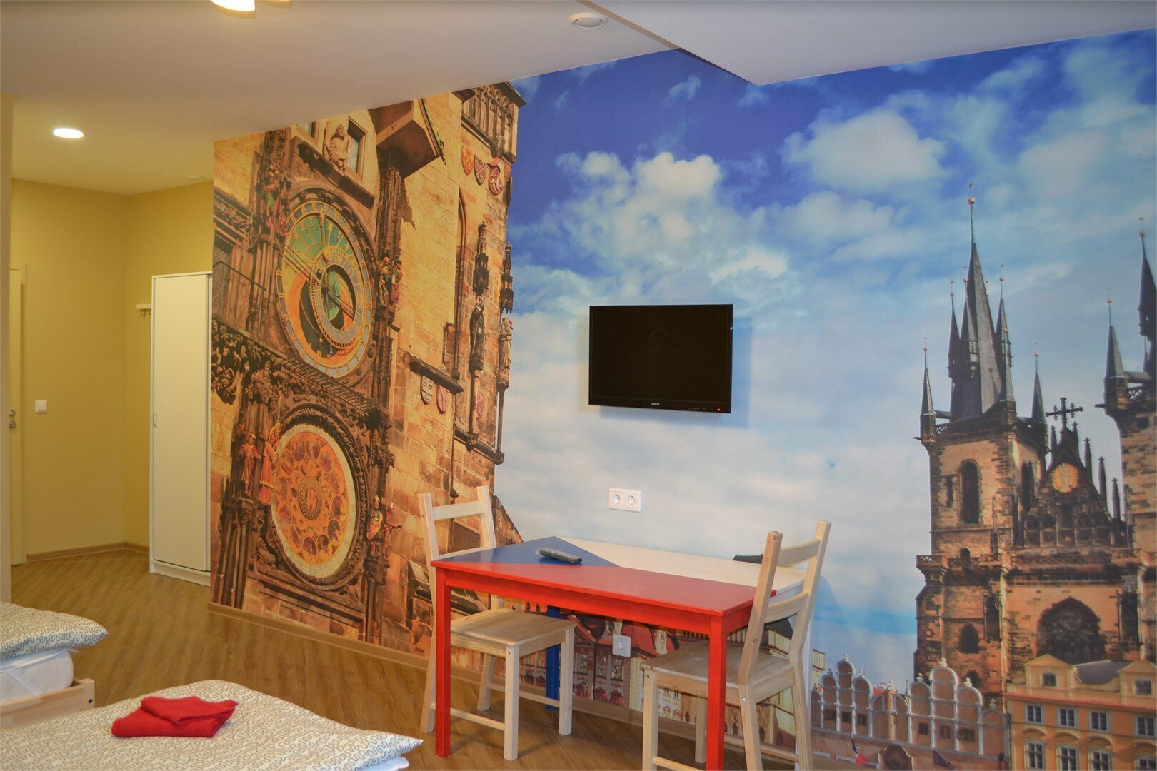 Место в трехместном номере с тремя односпальными кроватями