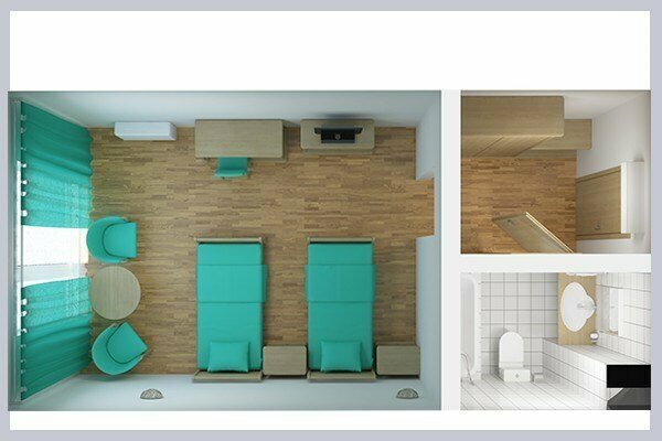 Эконом 2-местный DBL 5 корпус