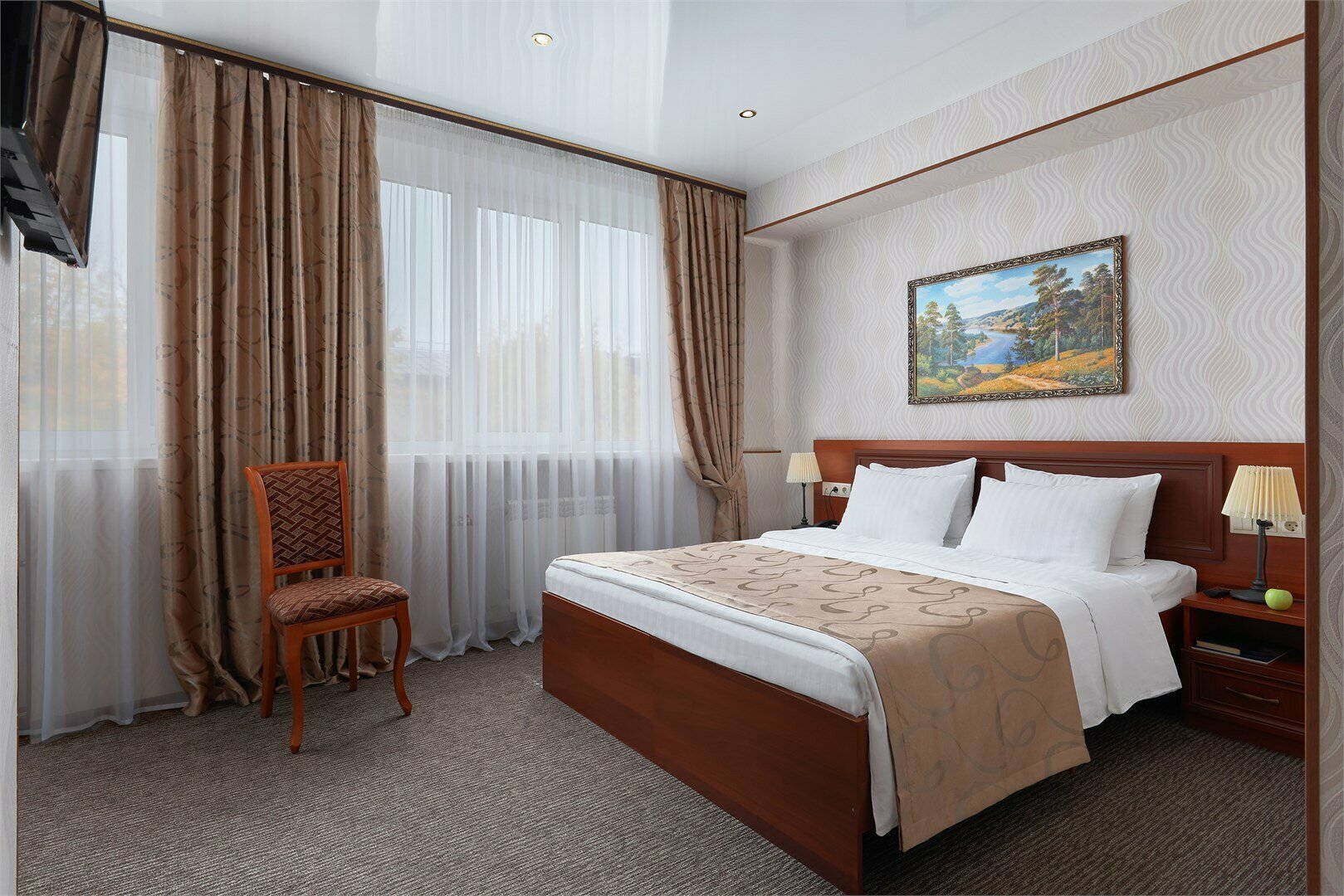 Номер 1 категории с двуспальной кроватью