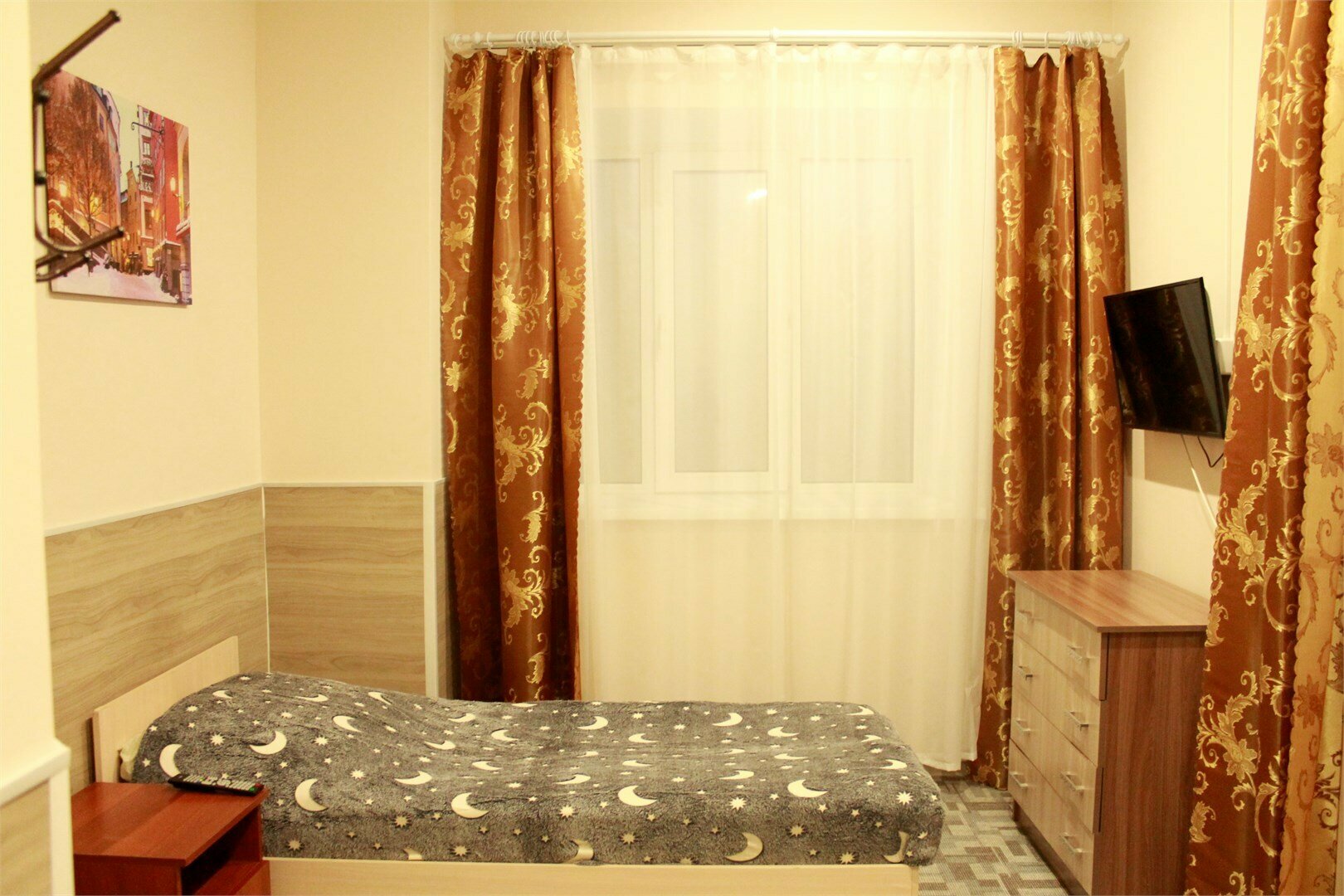 Одноместный стандарт с односпальной кроватями