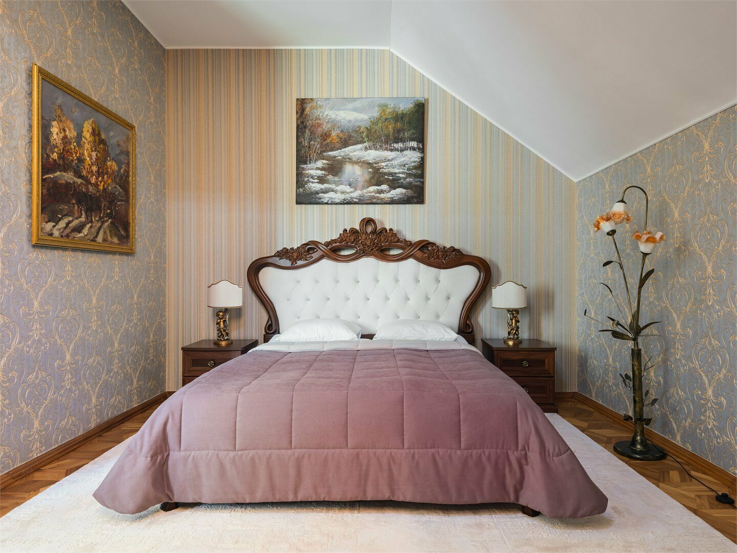 Семейный номер "Романтик с балконом" в гостевом доме.