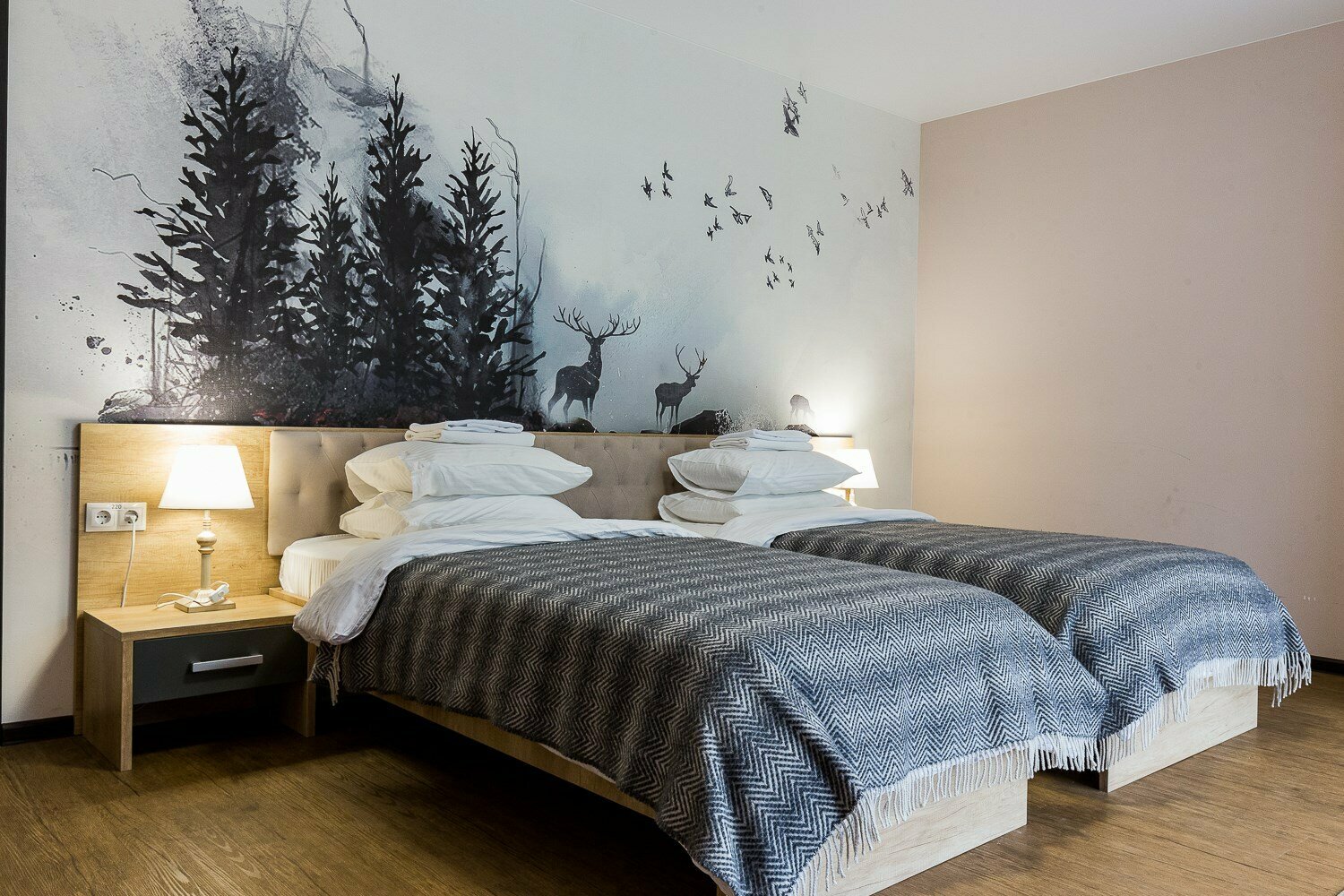 двухместный номер шале "времена года" стандарт+