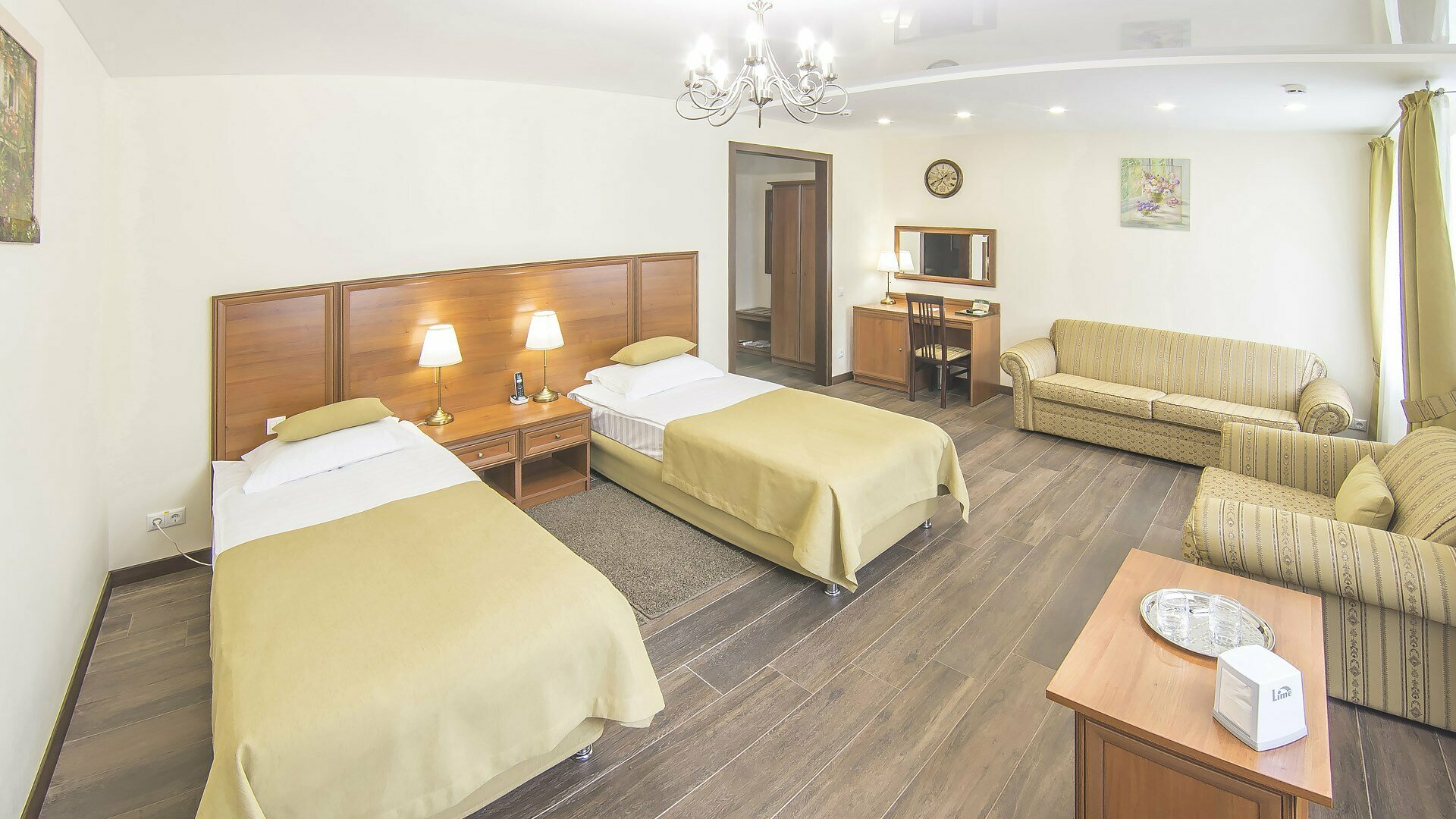 Двухместный номер с 1 кроватью или 2 отдельными кроватями