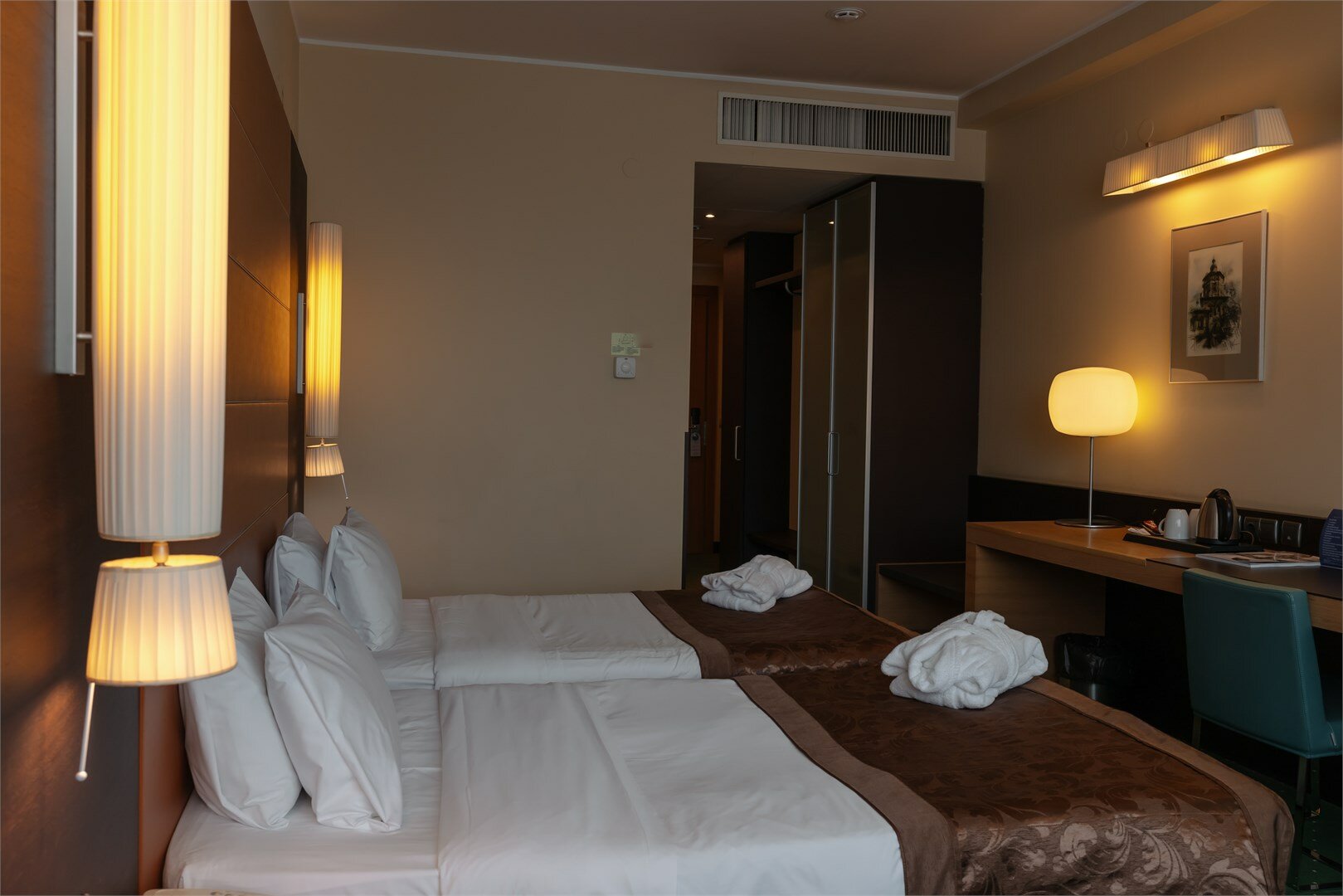 Делюкс Twin с 2 раздельными кроватями