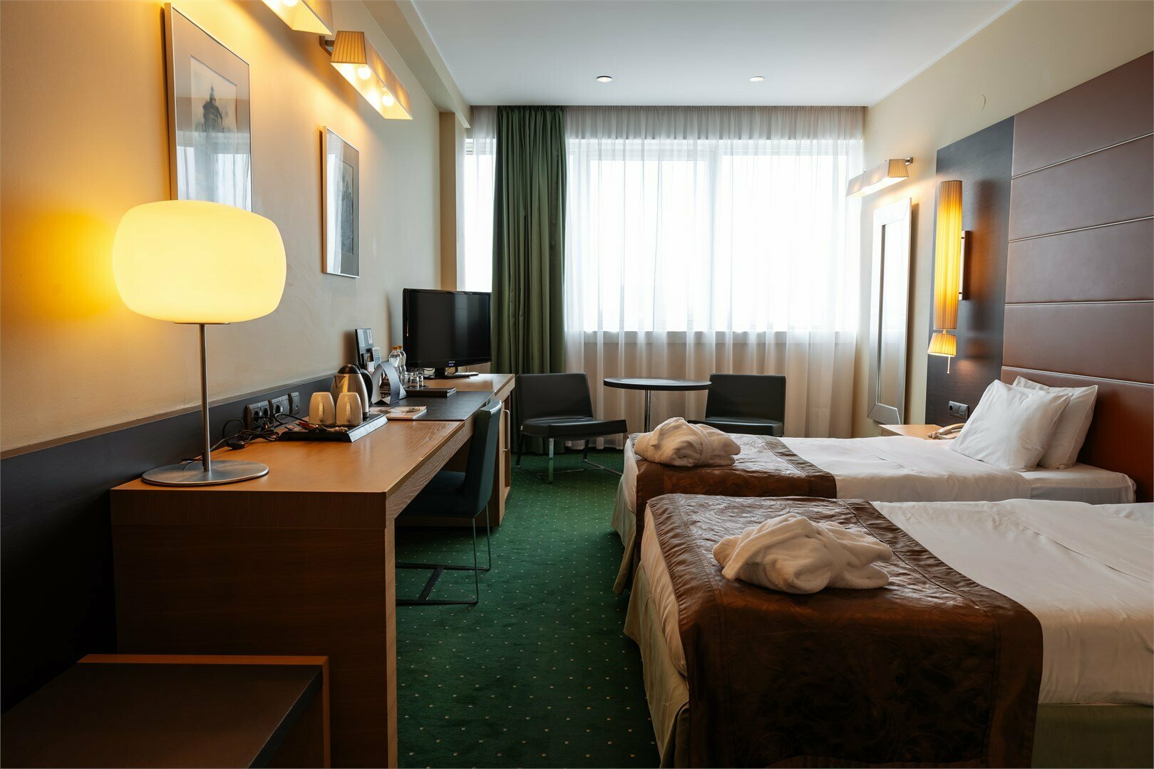 Делюкс Twin с 2 раздельными кроватями