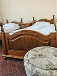 Двухместный  номер Бизнес с двумя односпальными кроватями и балконом в Балтика