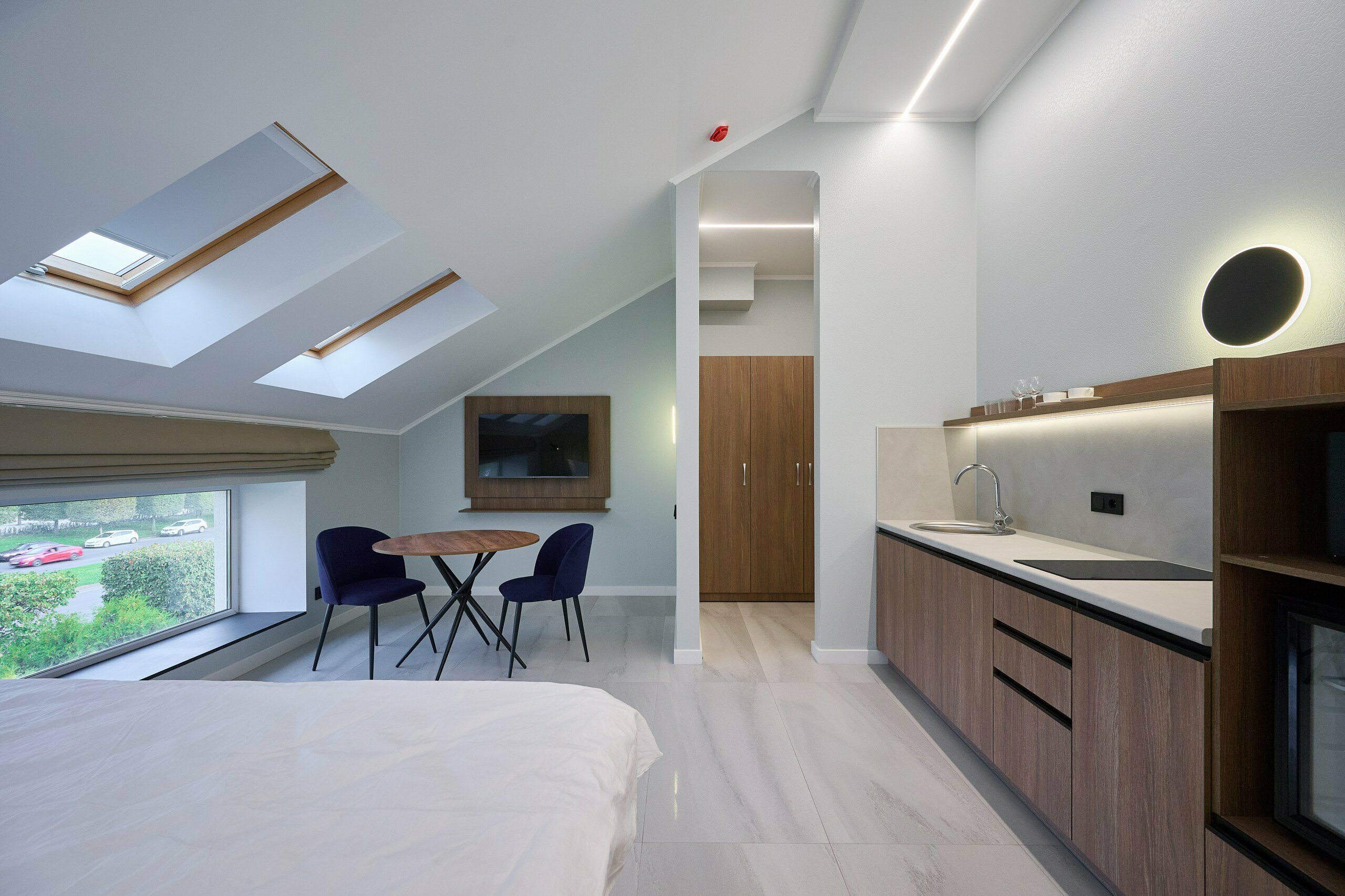 Улучшенный номер с кроватью размера «king-size»