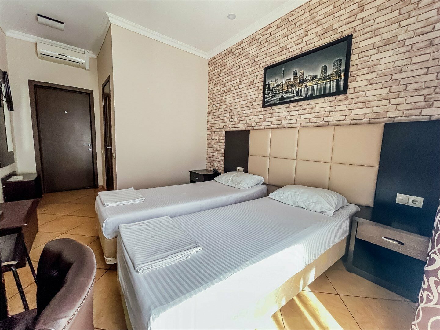 Стандартный двухместный номер с 1 кроватью или 2 отдельными кроватями