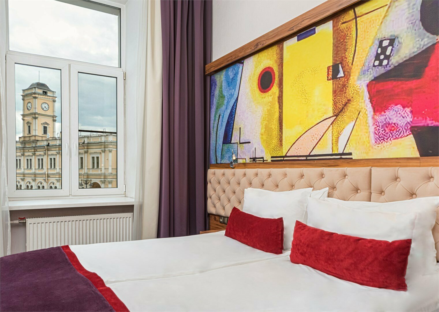 Двухместный комфорт Double с видом на город