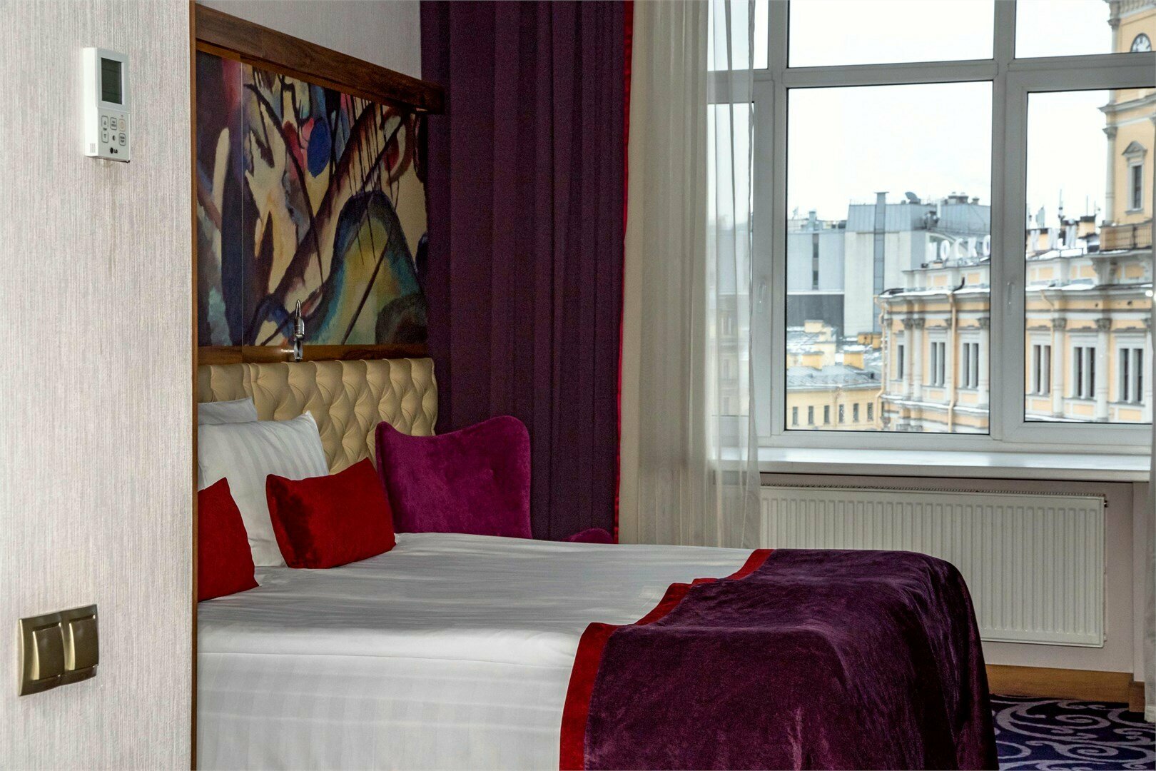 Двухместный комфорт Double с видом на город