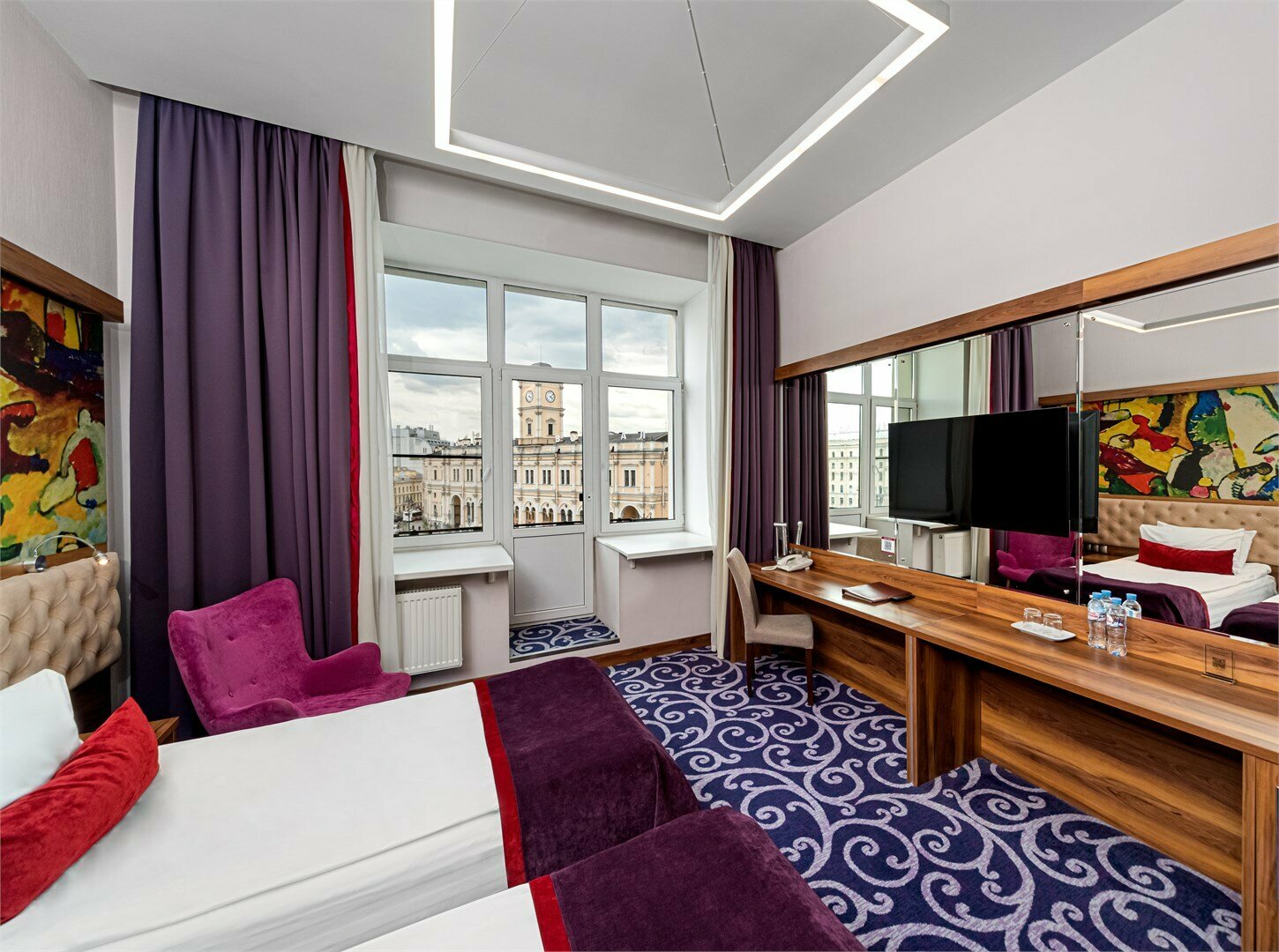 Джуниор сюит с видом на город