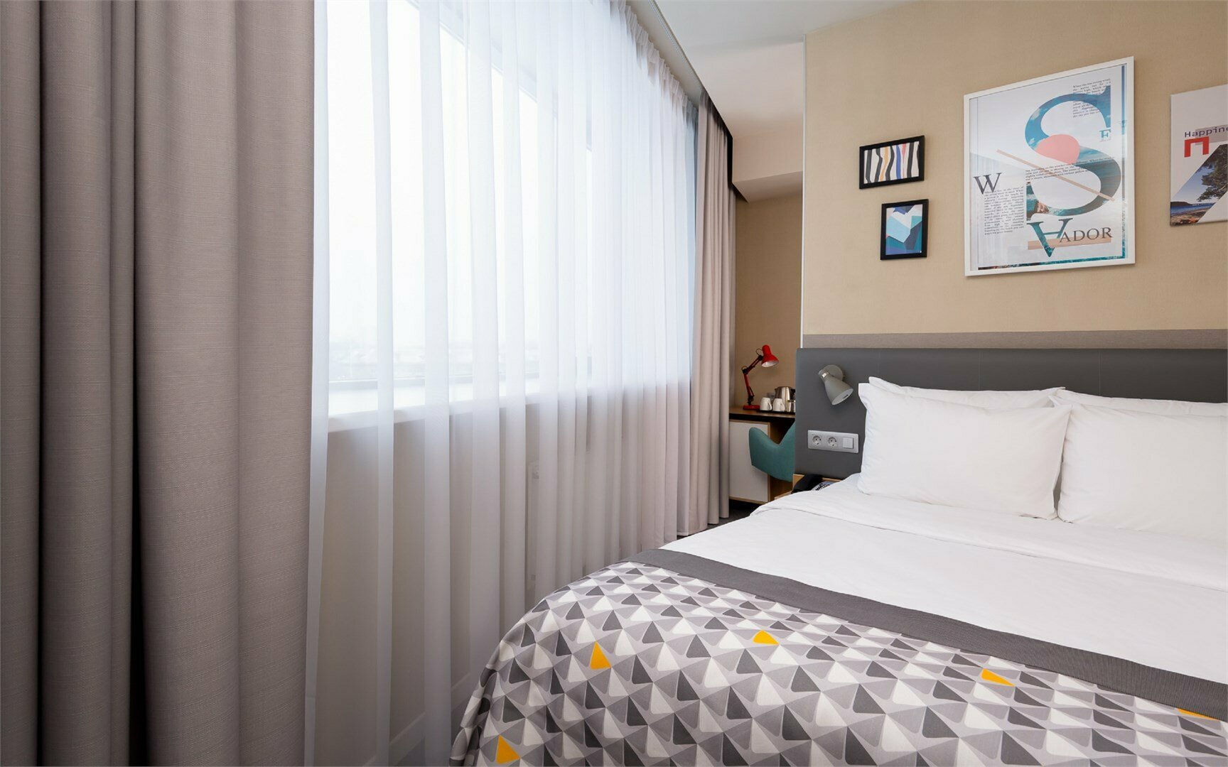 Стандарт одноместный 1 кровать "queen size"