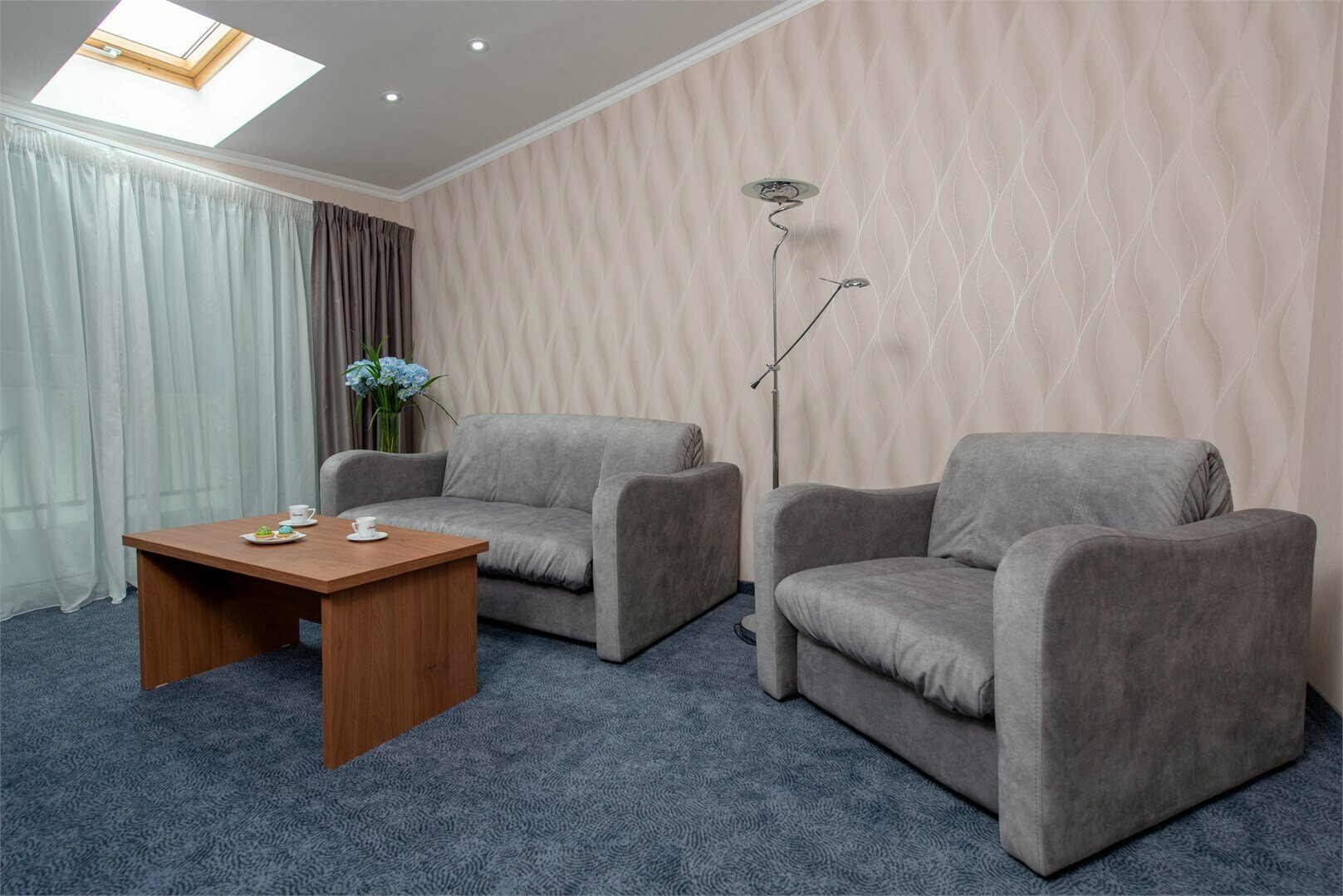 Двухместный номер с 1 кроватью и балконом