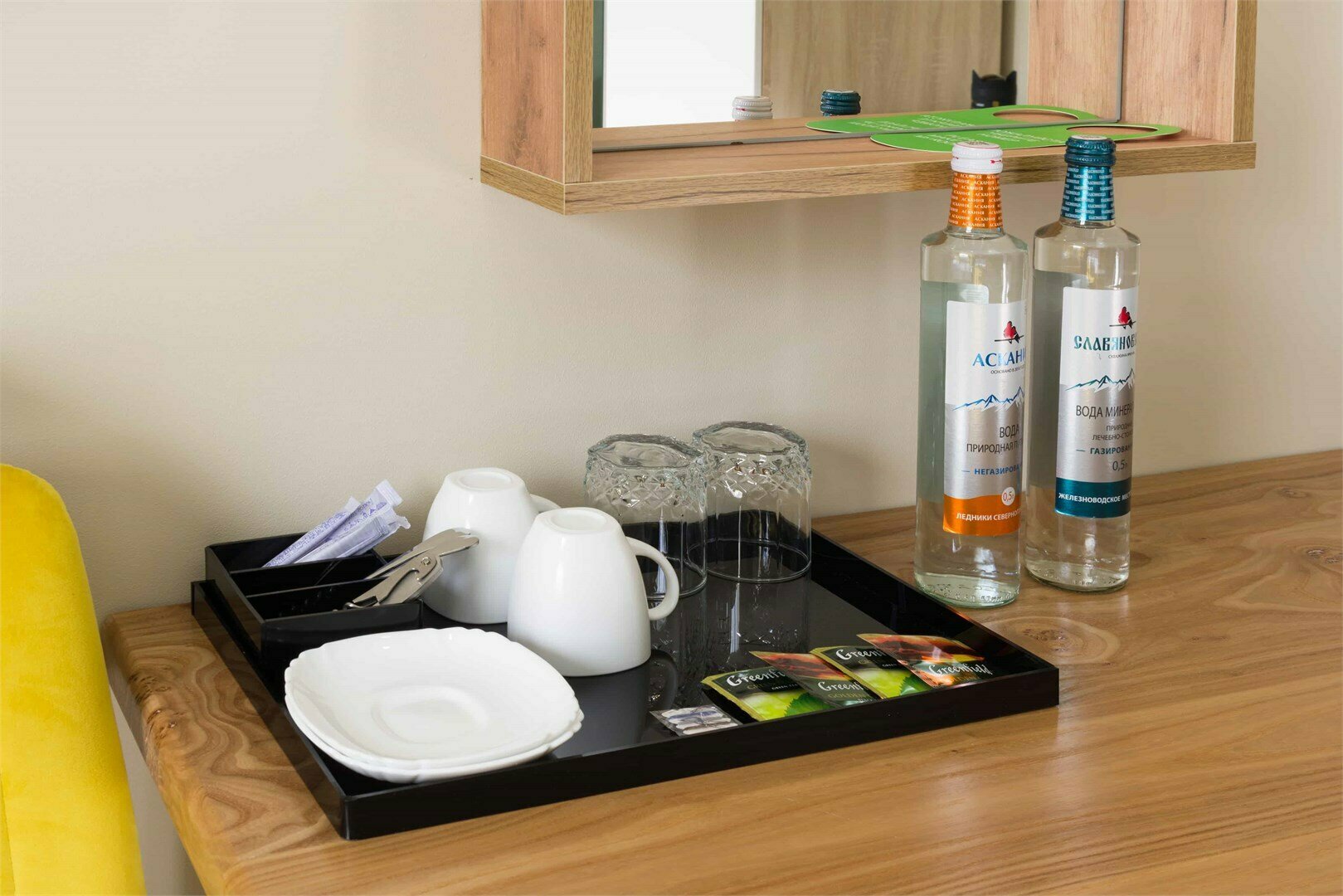 Стандартный номер с одной двуспальной кроватью