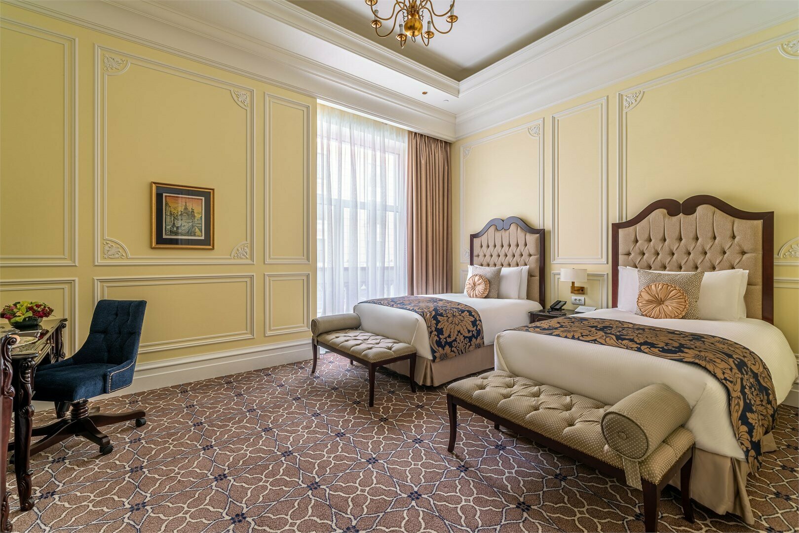 Делюкс Твин с видом во внутренний двор