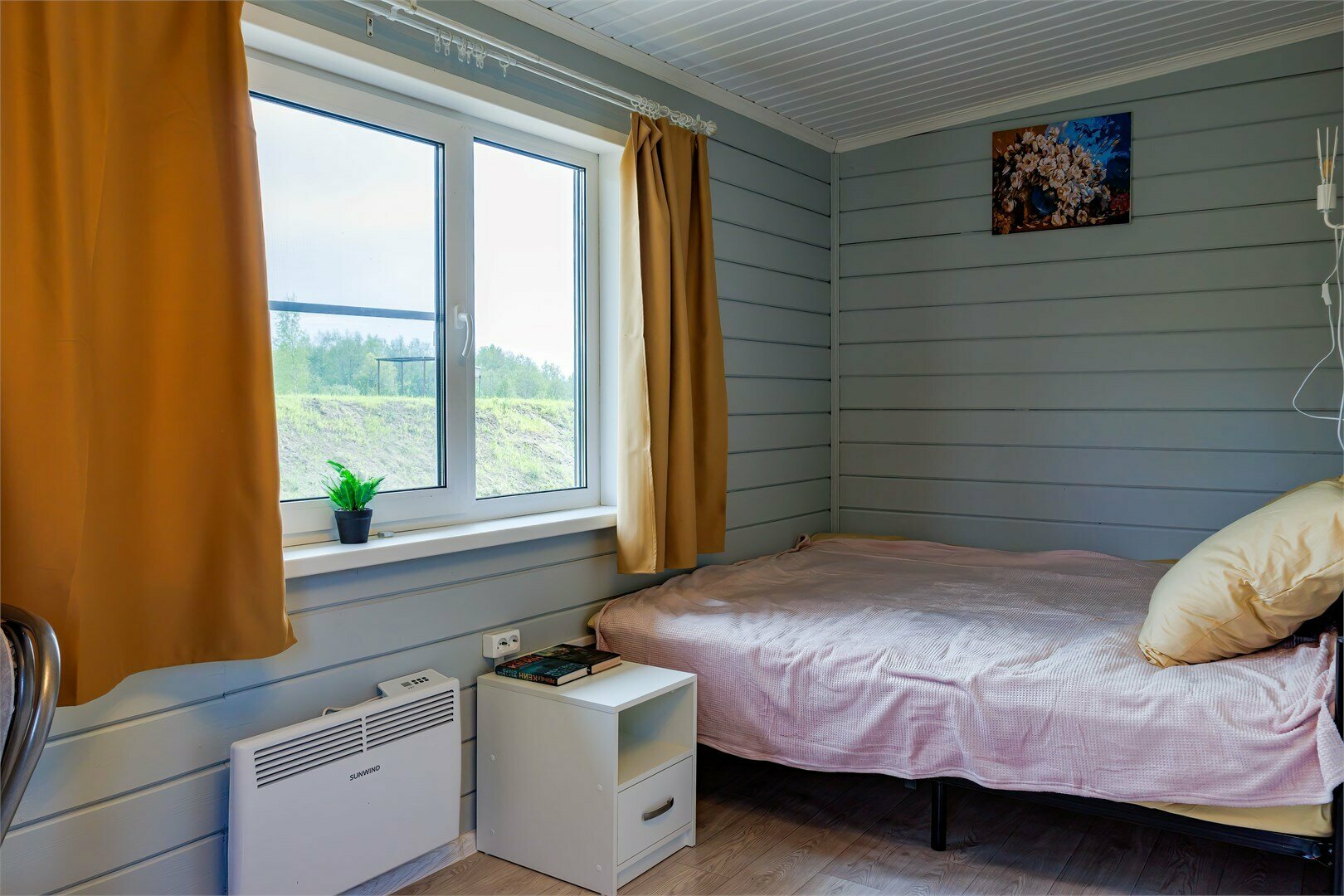 Двухместный номер - двуспальная кровать