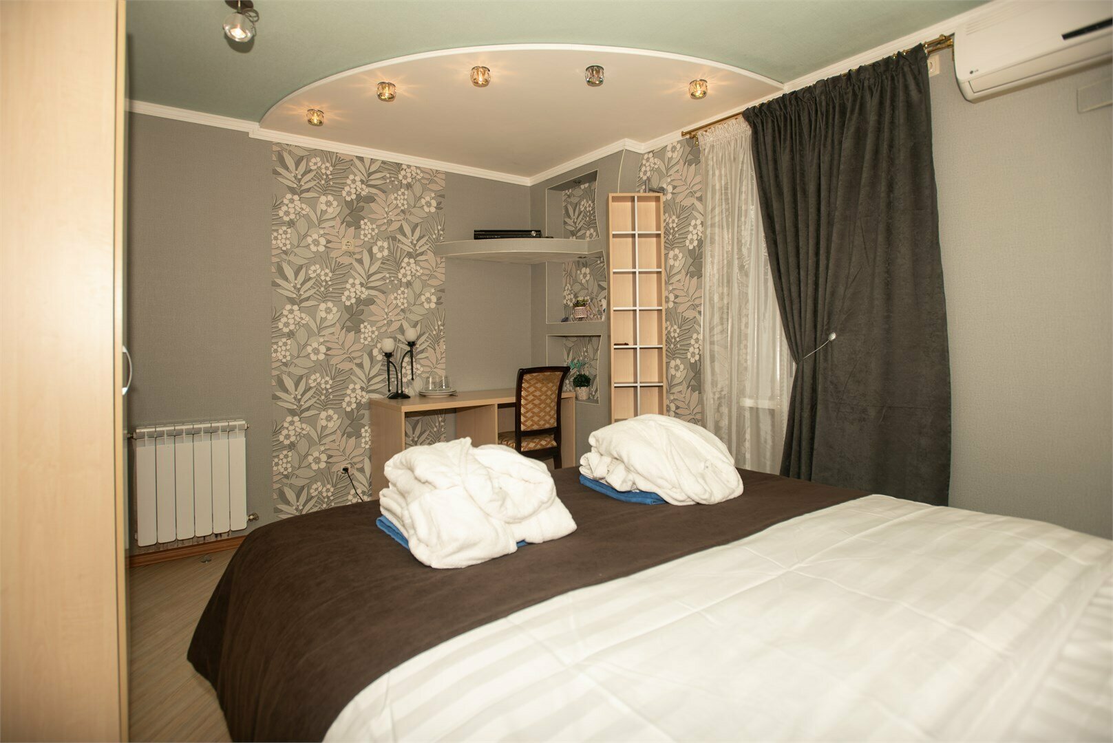 Трехкомнатные апартаменты с кухней