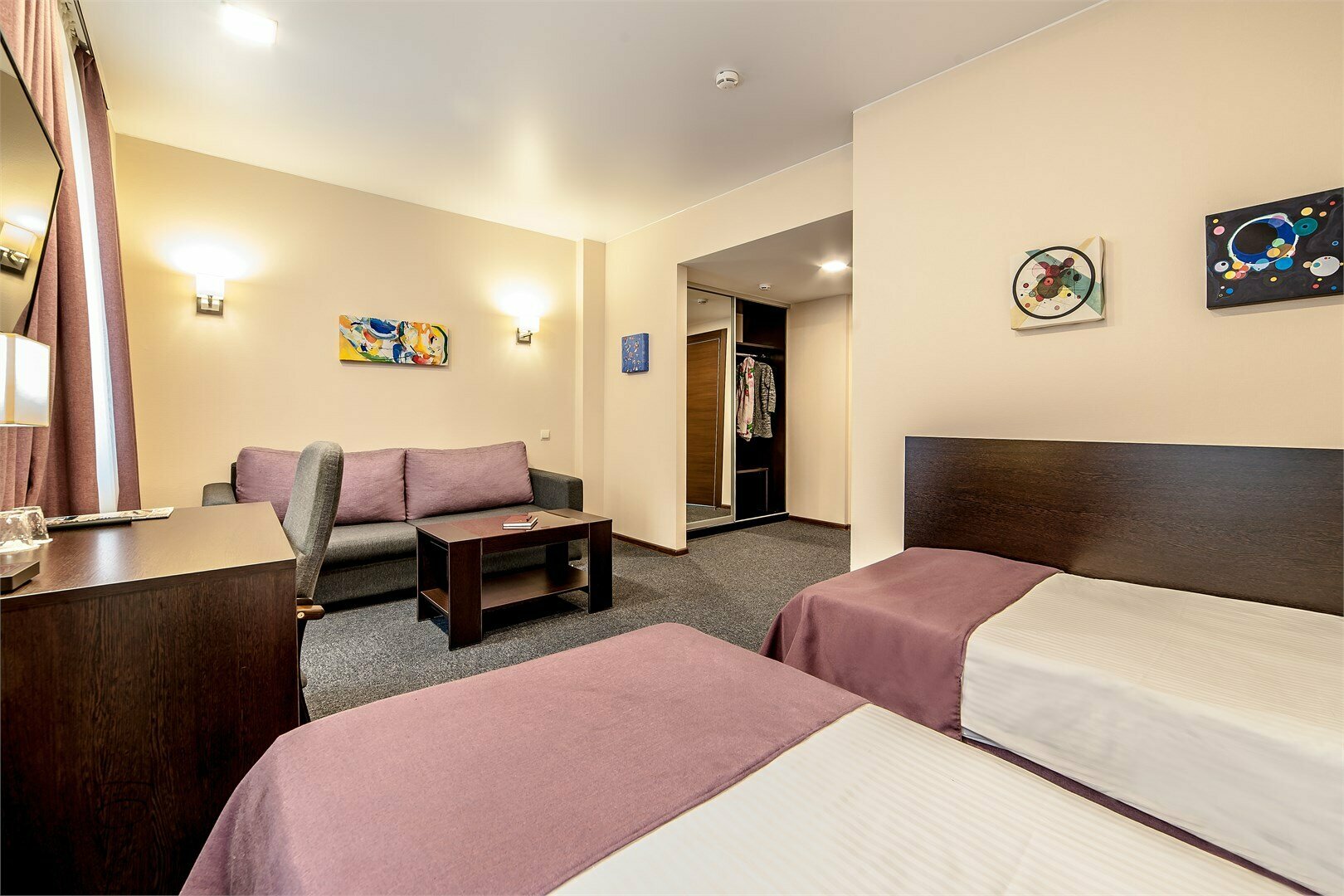 Двухместный номер Делюкс с 2 отдельными кроватями