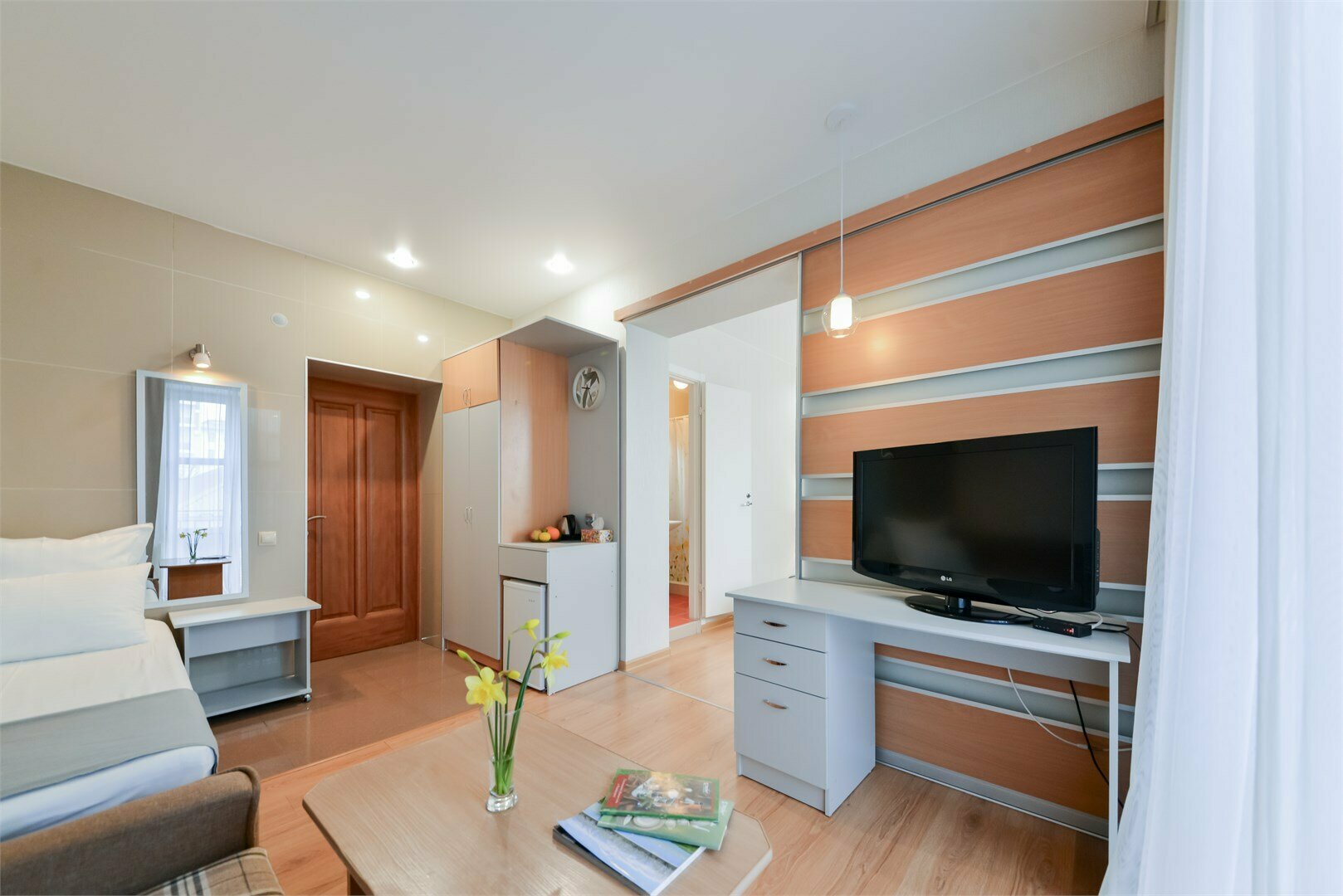 двухкомнатный трёхместный