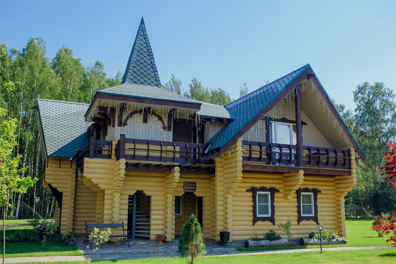 Vip коттедж "Русская Усадьба"