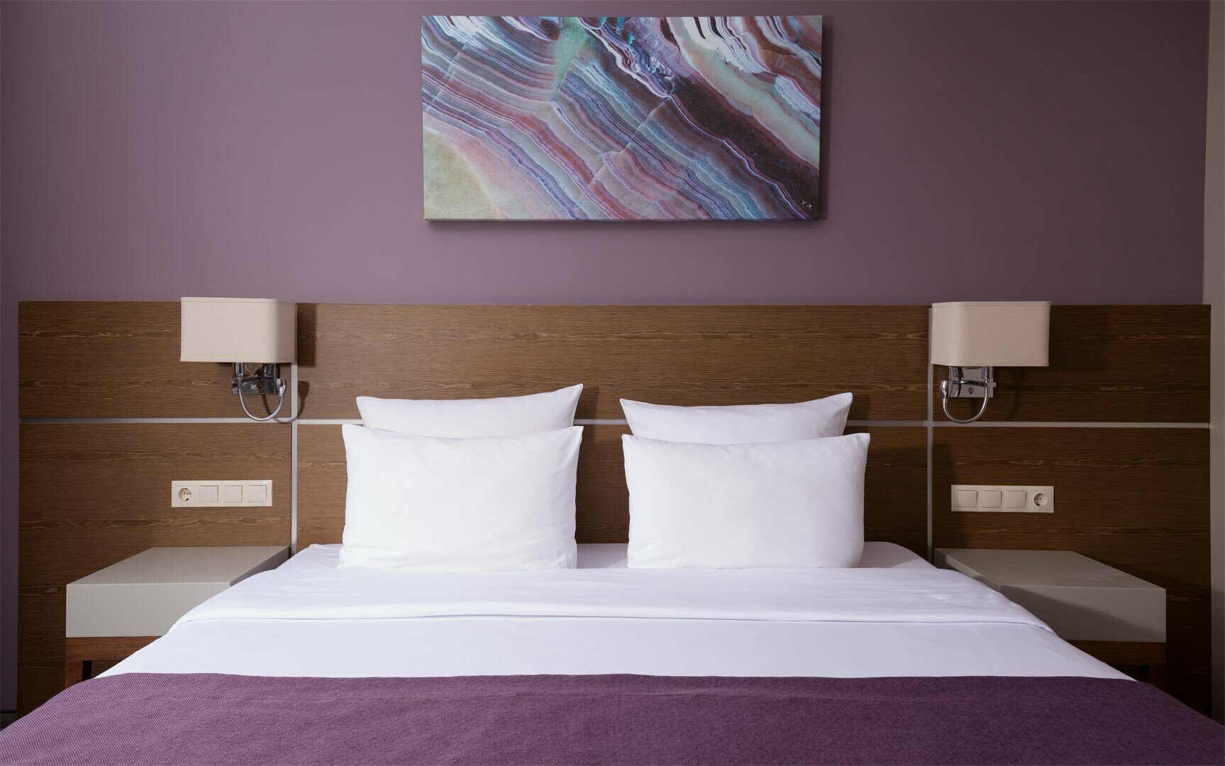 SUPERIOR с одной двуспальной кроватью и видом на Олимпийскую деревню (с балконом)