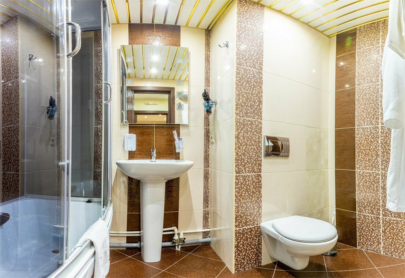 Двухместный номер с 1 кроватью и собственной ванной комнатой