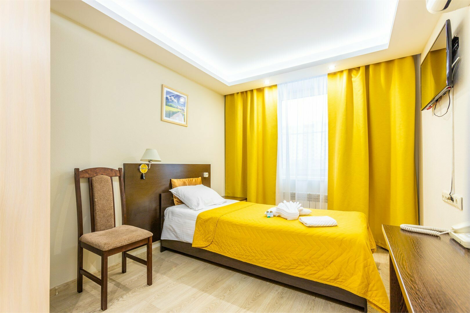 Одноместный номер с общим туалетом