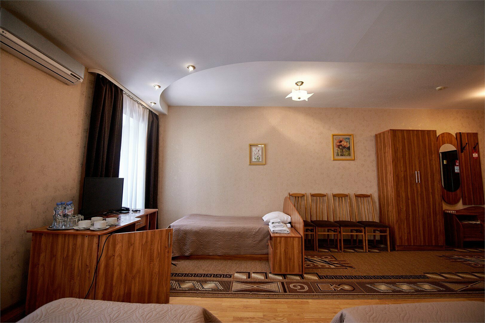 Четырехместный номер с ванной