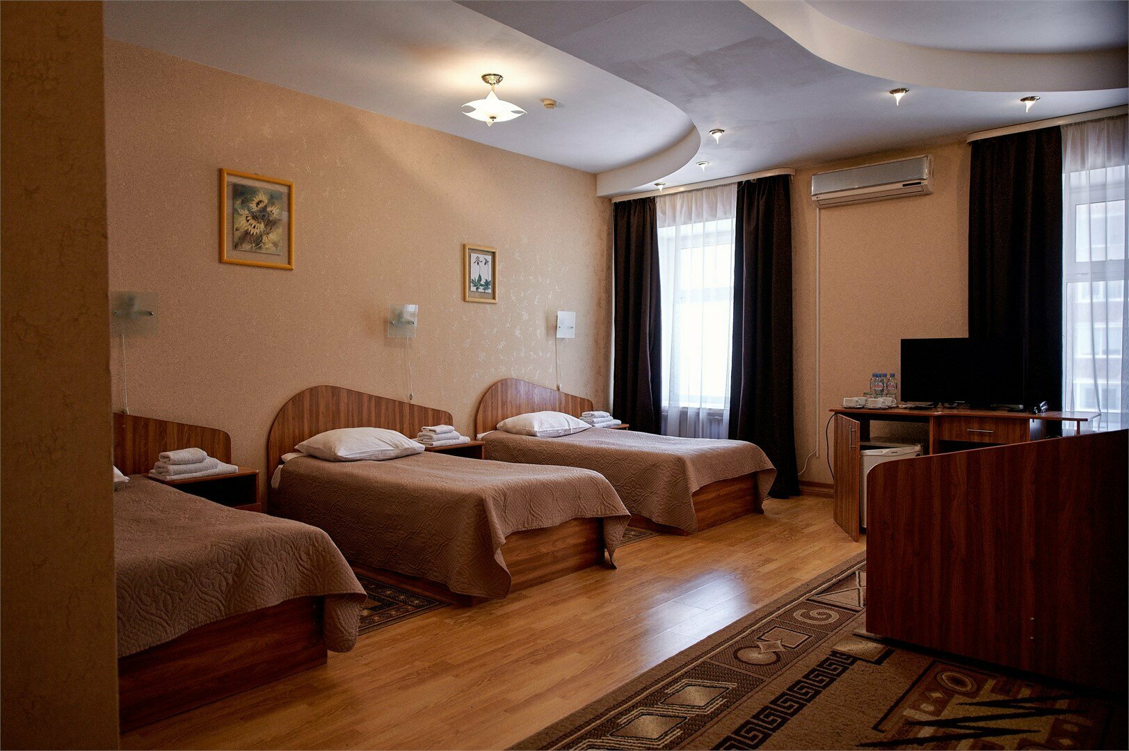 Четырехместный номер с ванной