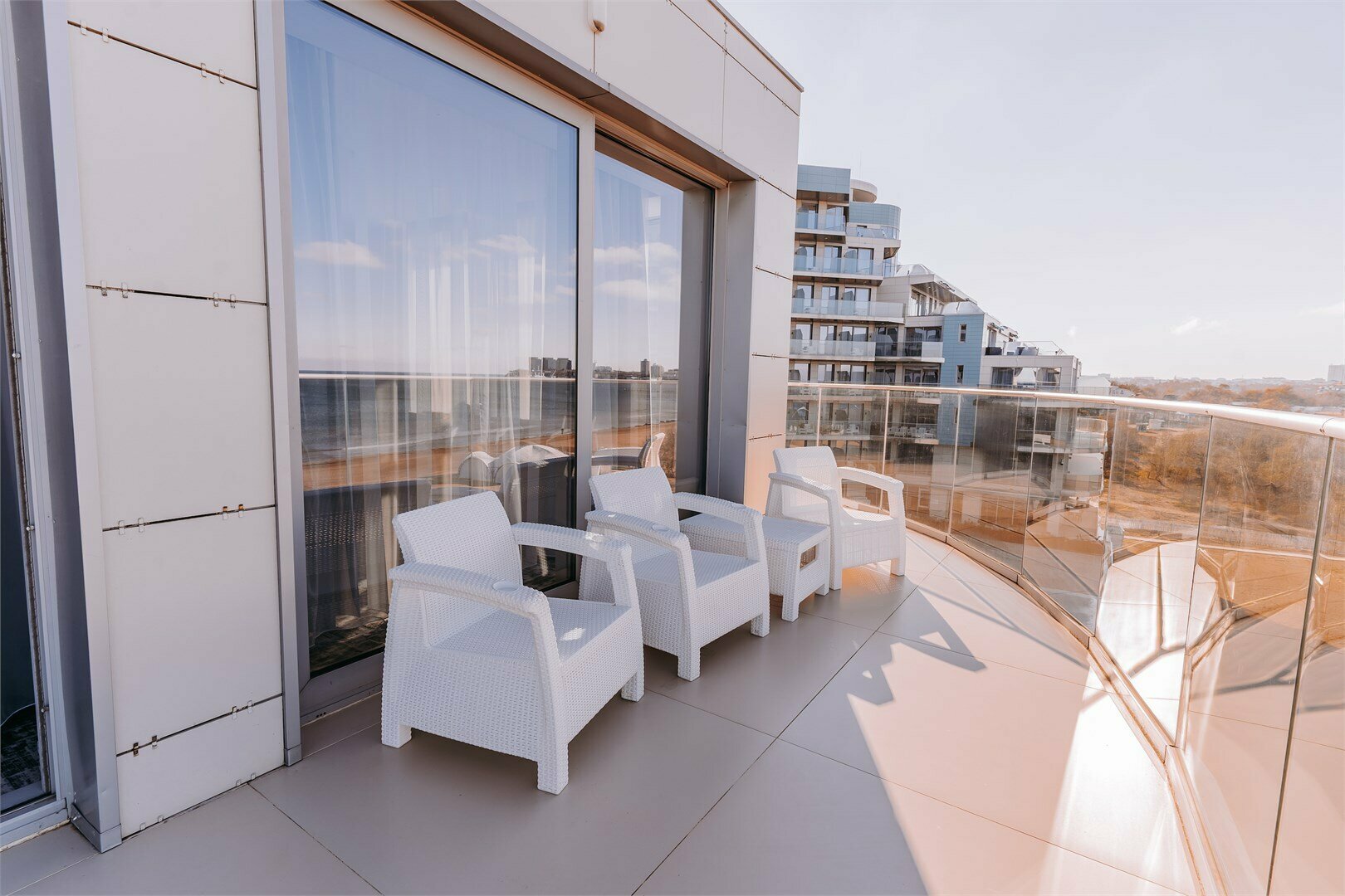 Двухкомнатный "Люкс" с видом на море