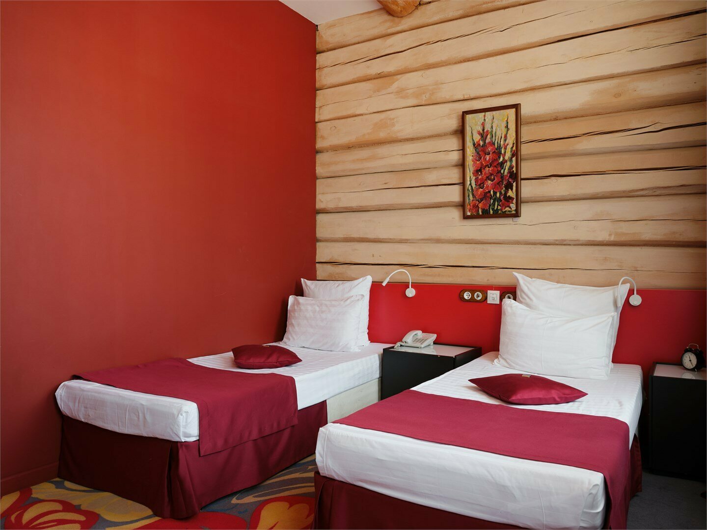 Двухместный номер с 1 кроватью или 2 отдельными кроватями, вид на город