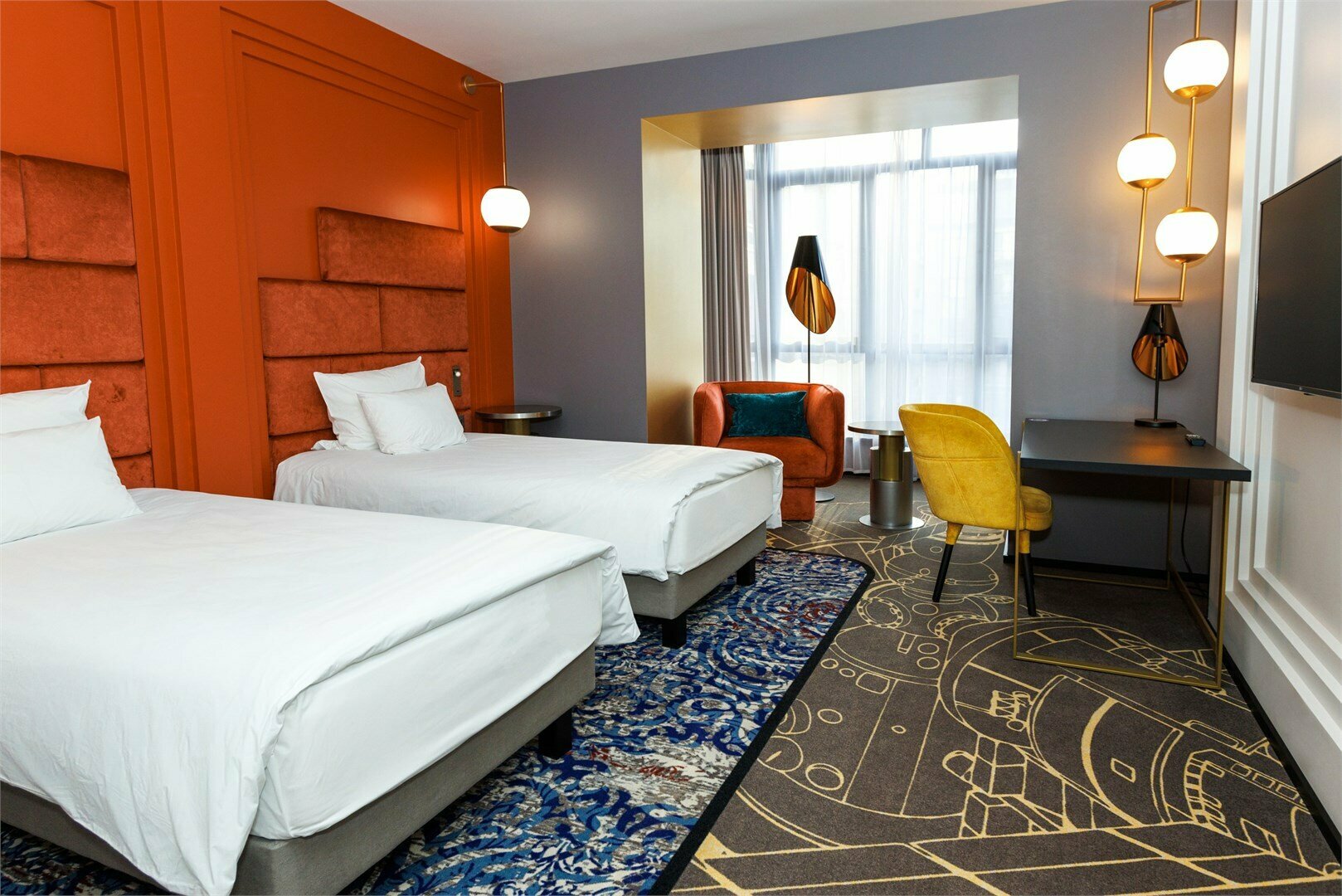 Номер Classic Superior с двумя односпальными кроватями