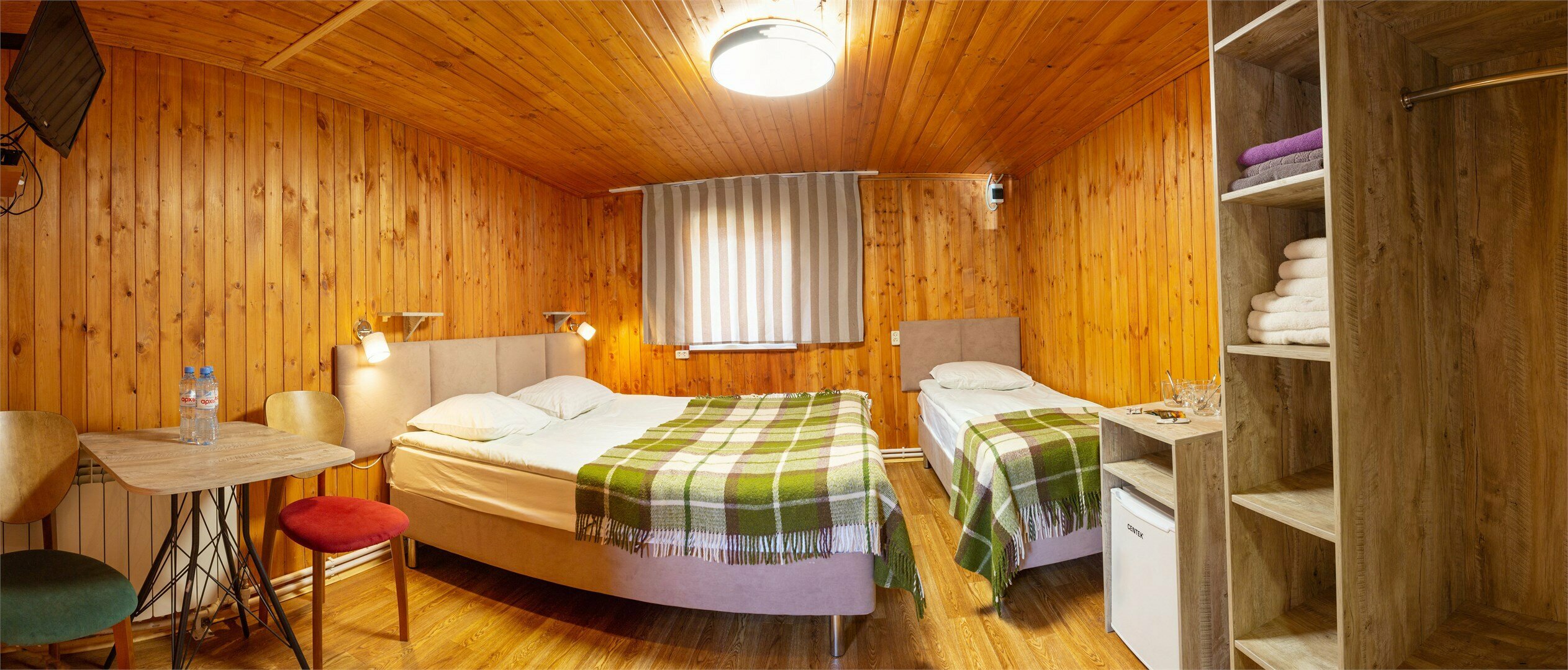 Трехместный домик