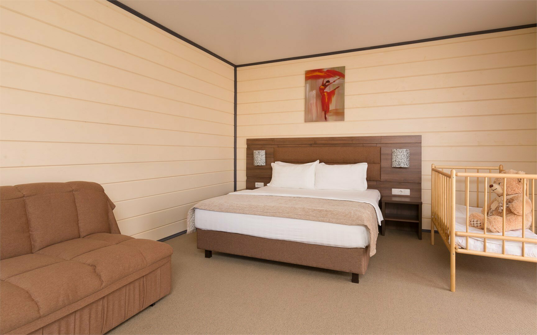 Комфорт двухкомнатный «Альпийская Деревня»