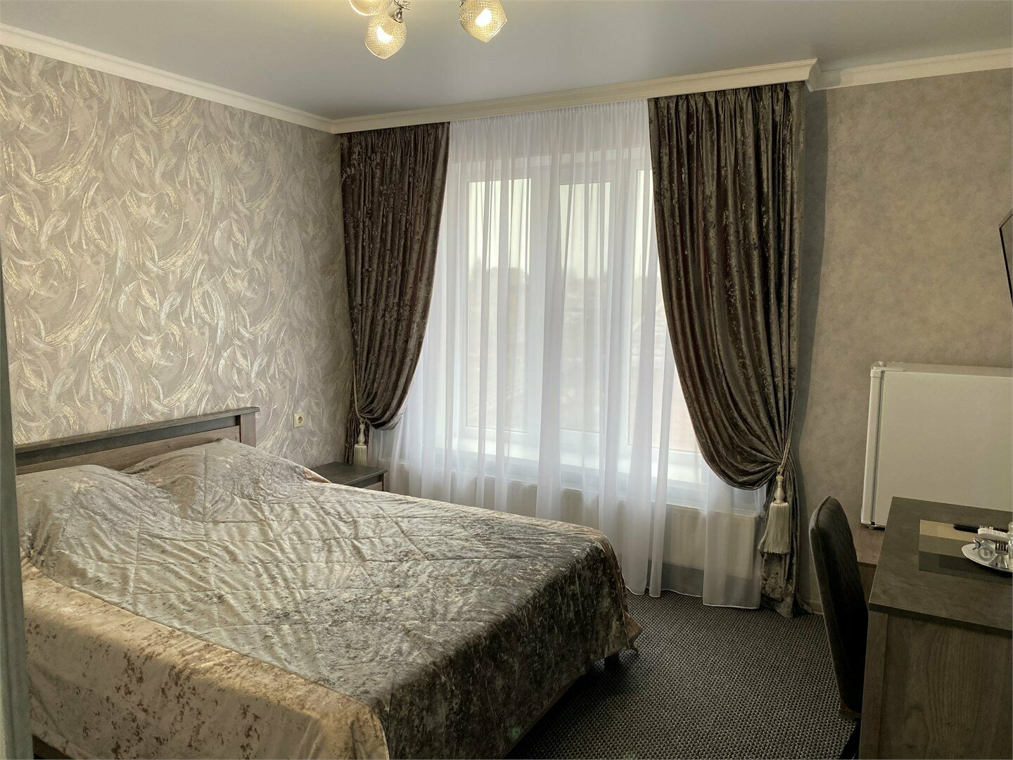 Комфорт с одной двухспальной кроватью