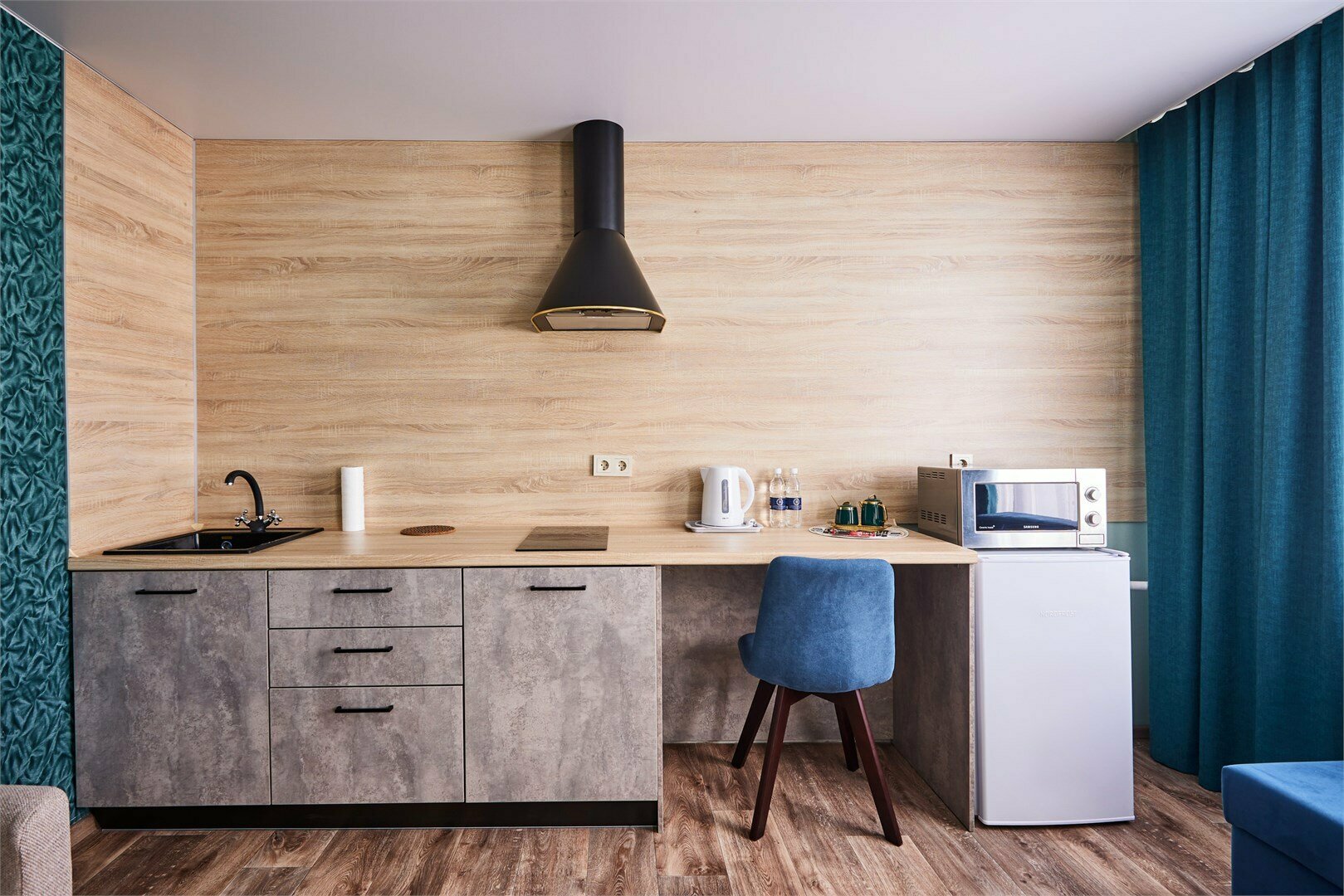 Студия с кухонной зоной