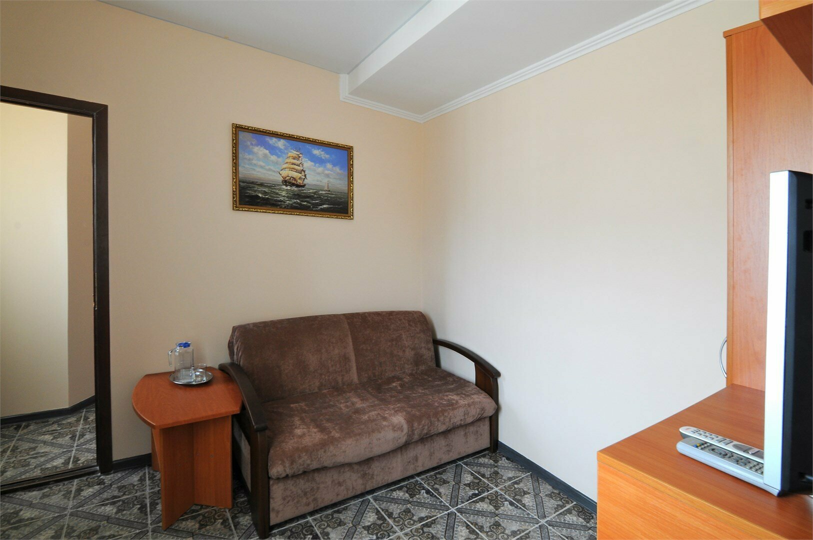 Трехместный номер с балконом