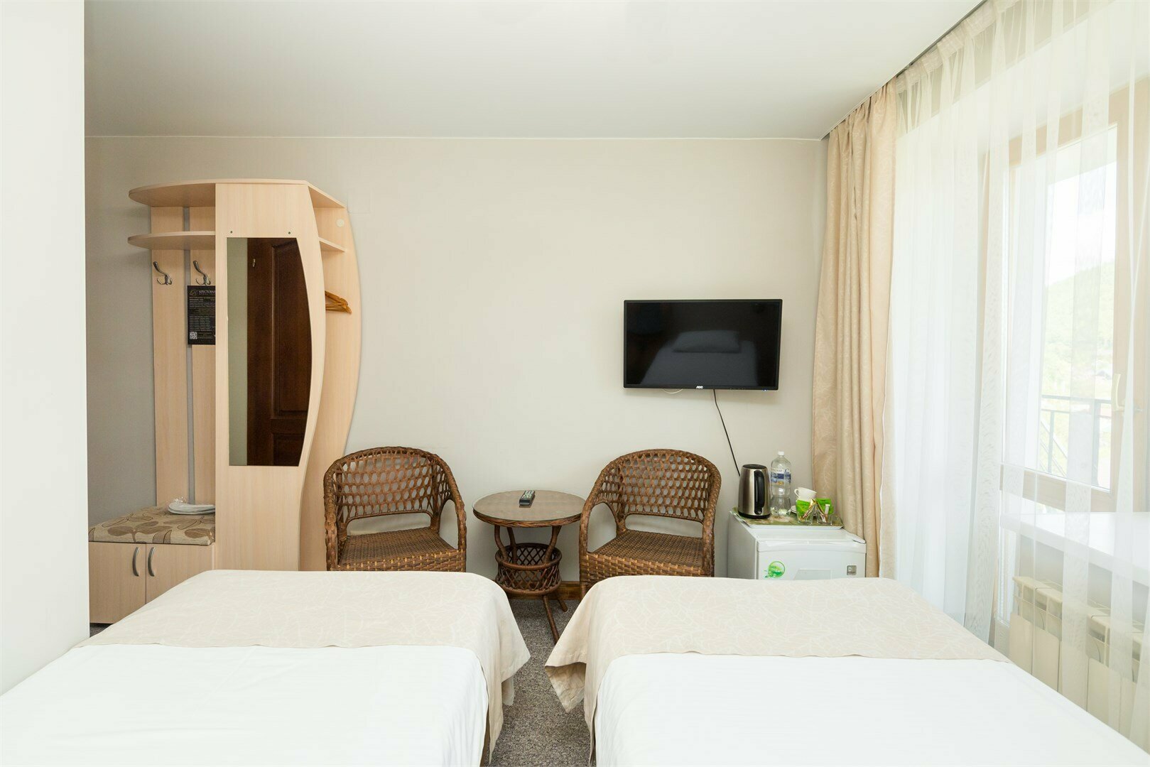 Стандарт с 2 отдельными кроватями (без вида)