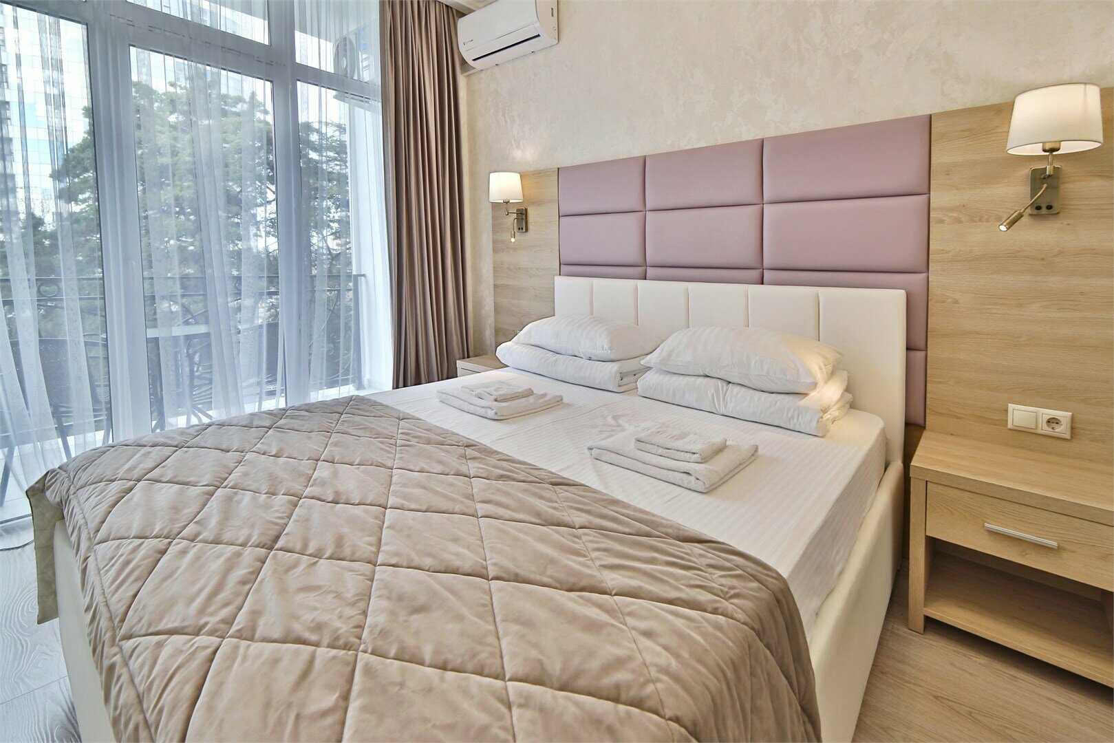 Двухместный стандарт с видом во внутренний дворик