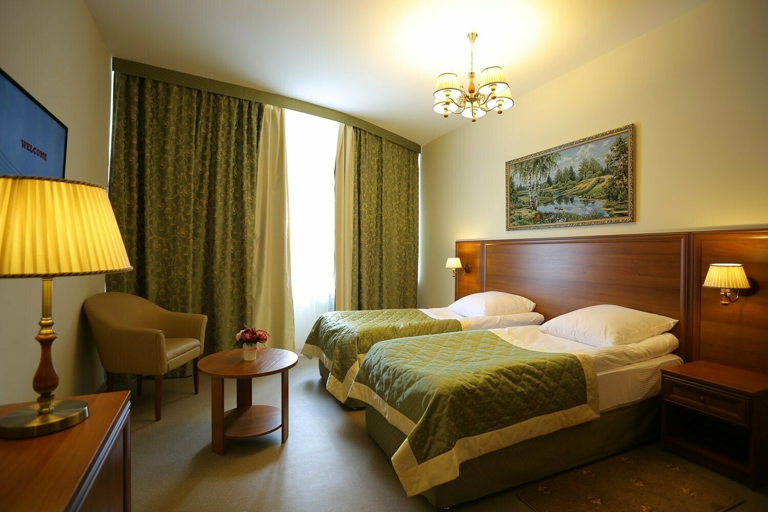 Стандарт с двумя односпальными кроватями