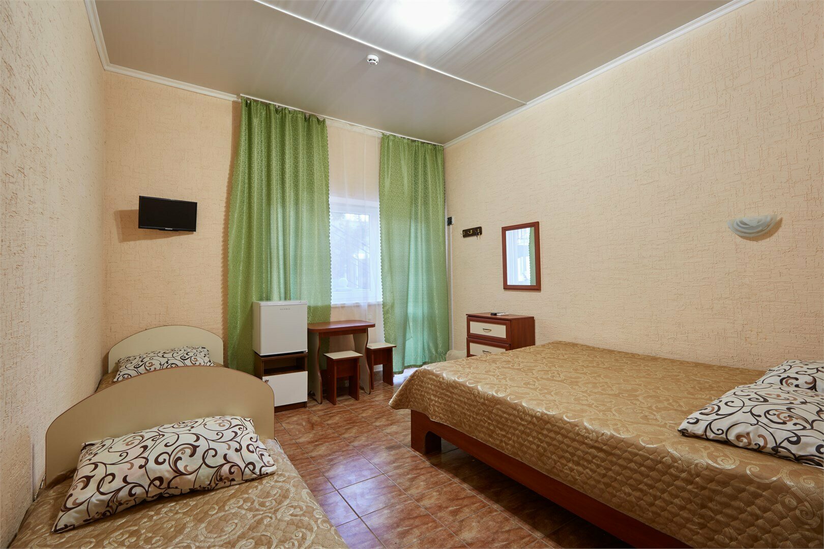 Однокомнатный четырехместный номер