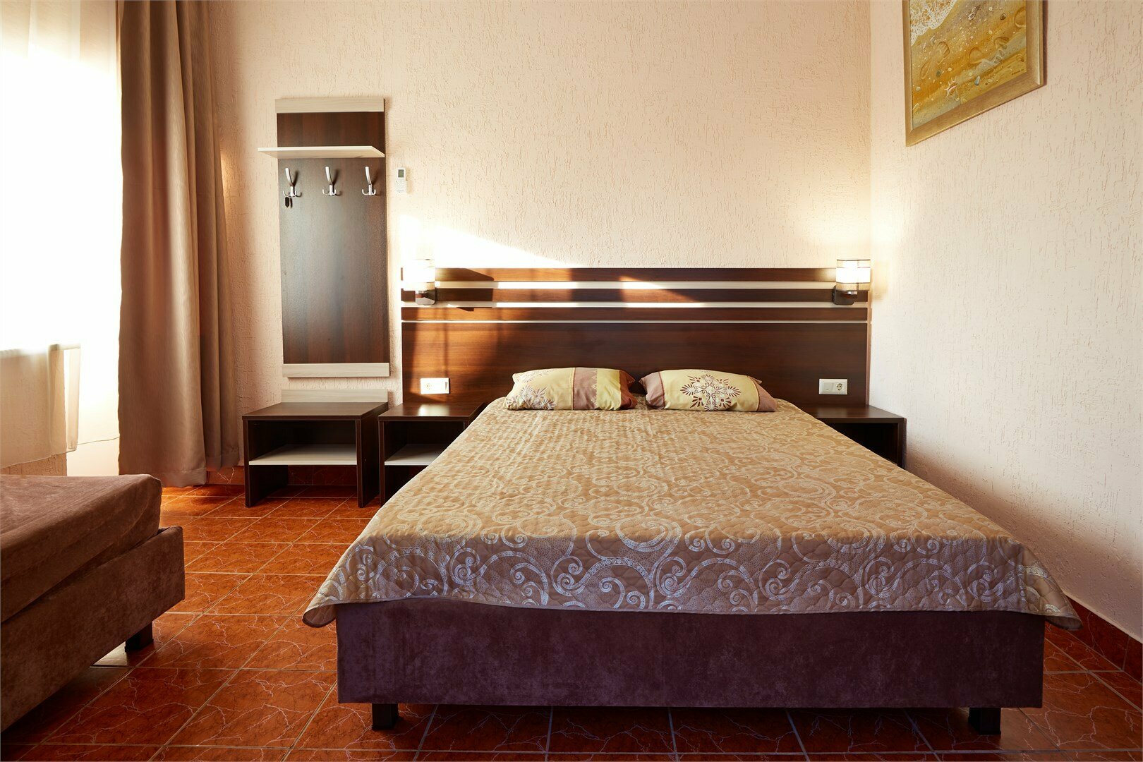 Улучшенный номер с видом на море и балконом